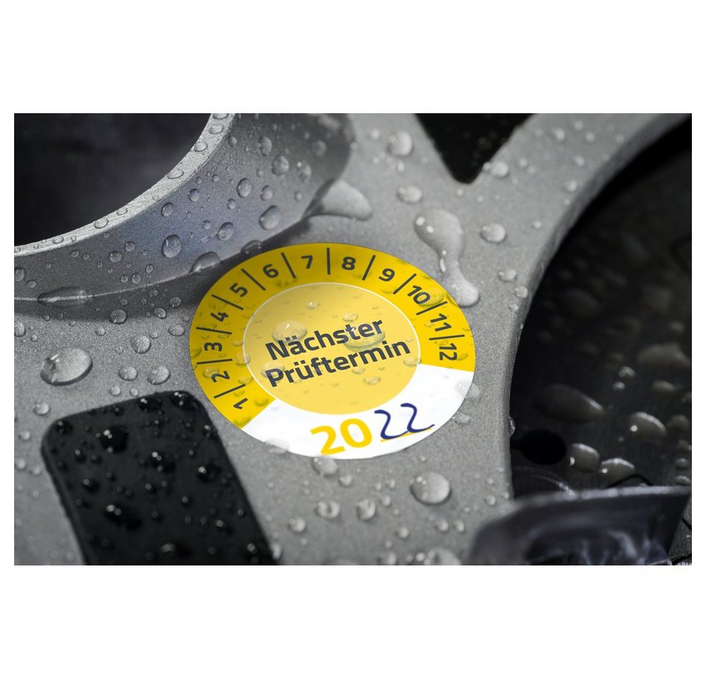 Thumbnail - Avery Zweckform Hinweisschild Avery-Zweckform 7905 Prüfplakette 20XX Gelb 30 mm 30 mm 80 St.