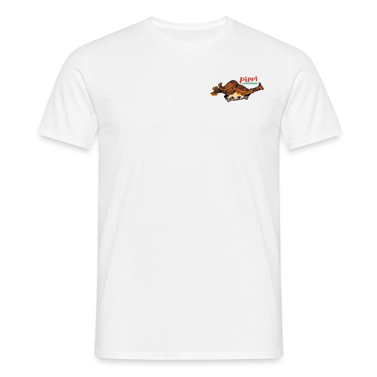 Spreadshirt T-Shirt Pippi Langstrumpf Auf Der Lauer Männer T-Shirt (1-tlg)