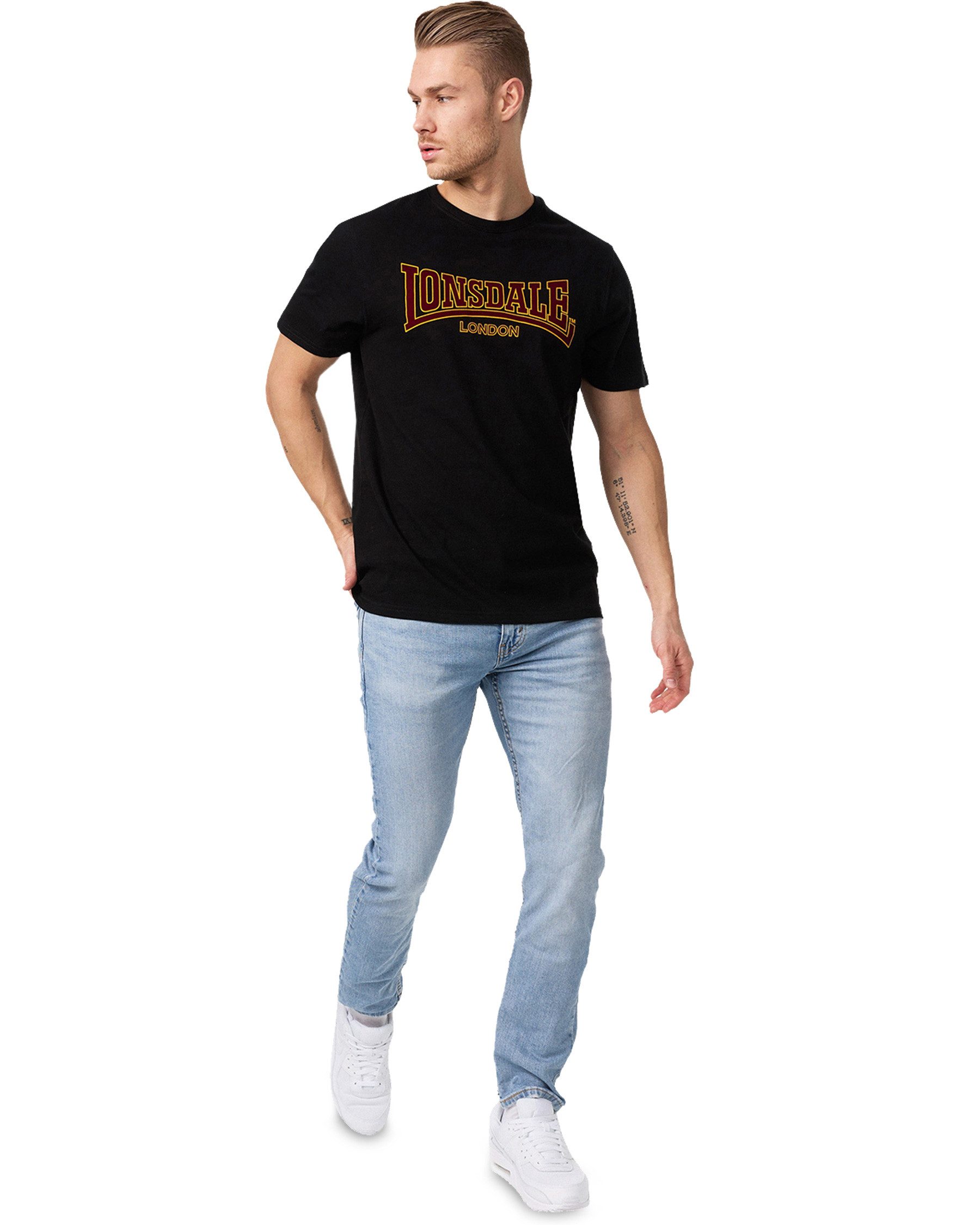 Lonsdale T-Shirt Classic (Packung, 1-tlg., 1er-Pack) aus Baumwolle