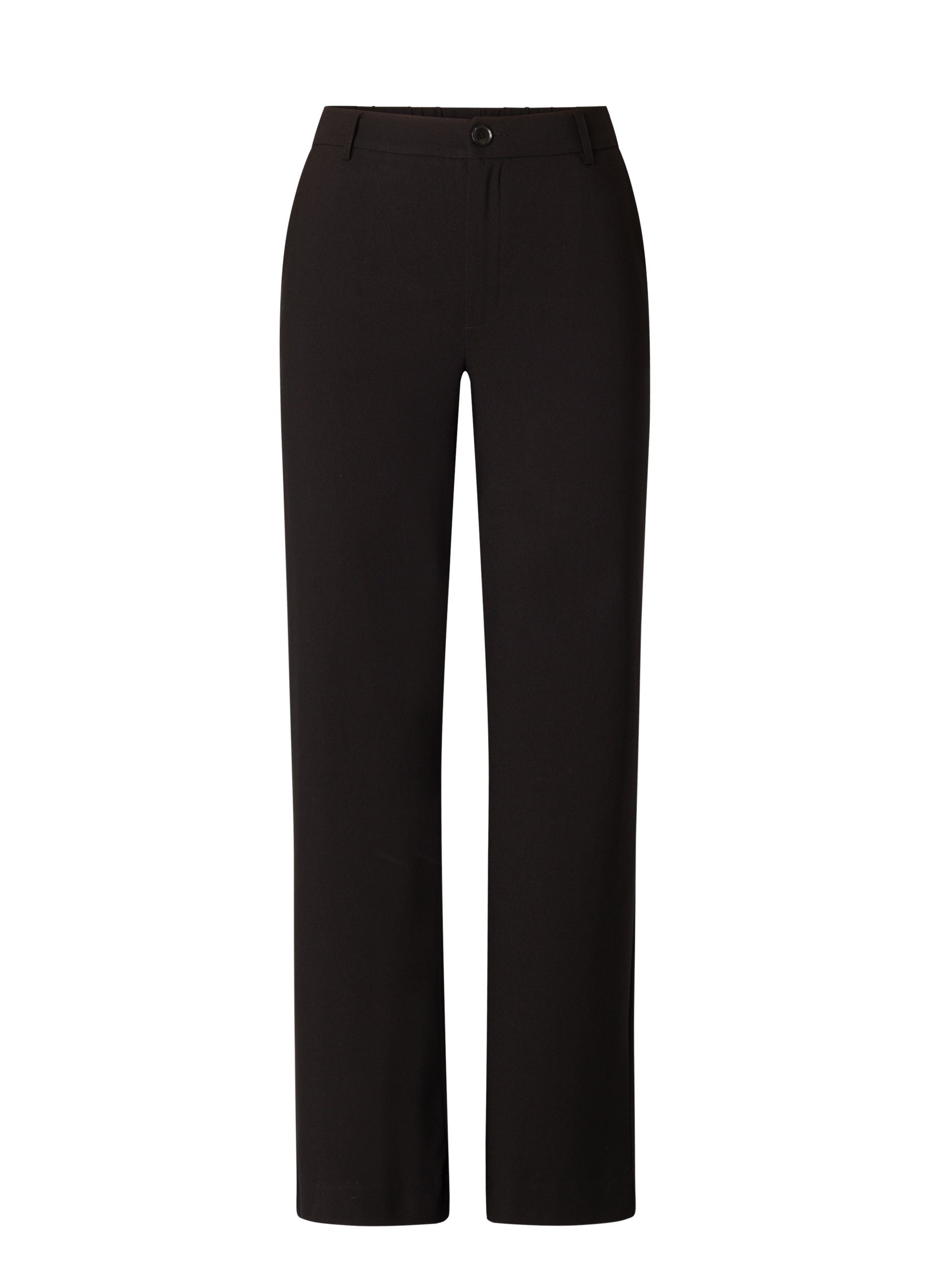 Base Level Stoffhose Sommerhose mit Schlag und Elasthan