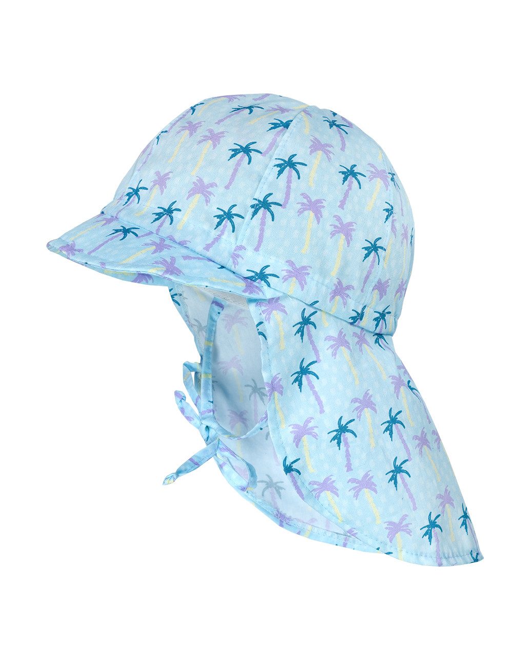 Schirmmütze MINI GIRL-Schildmütze Nackenschutz, Bindeband, UV 50