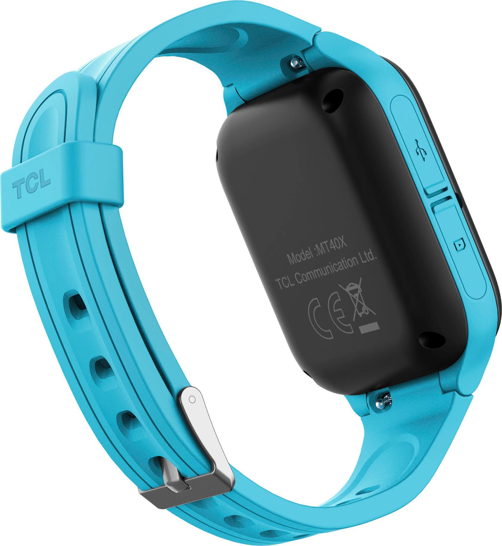 MT40 | (3,3 blau cm/1,3 Smartwatch MOVETIME blau Zoll, TCL Proprietär)