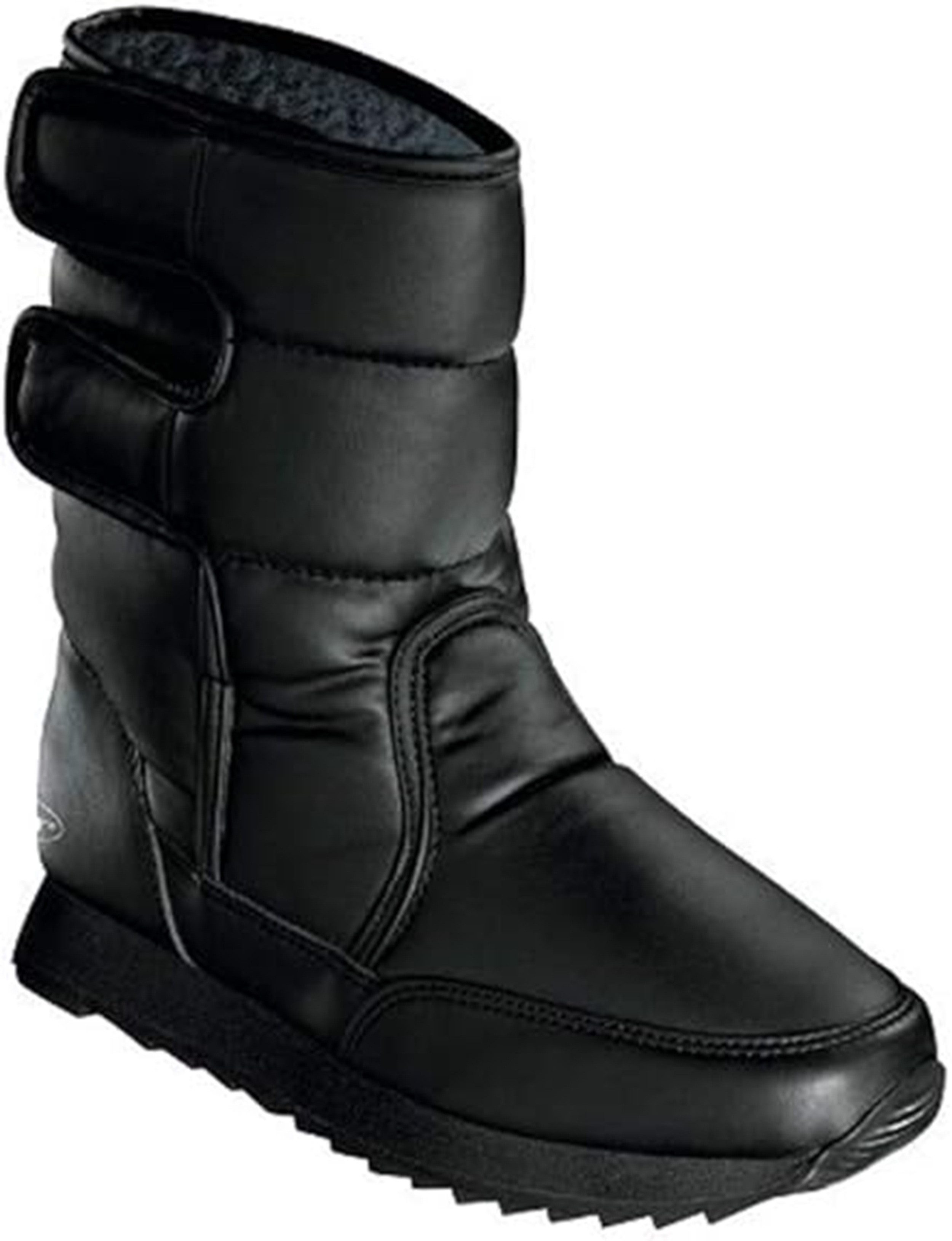 WALKMAXX WALKMAXX Thermostiefel mit Eiskralle, schwarz, Größe 39 Laufschuh Ideal für eisige Bedingungen, rutschfeste Sohle