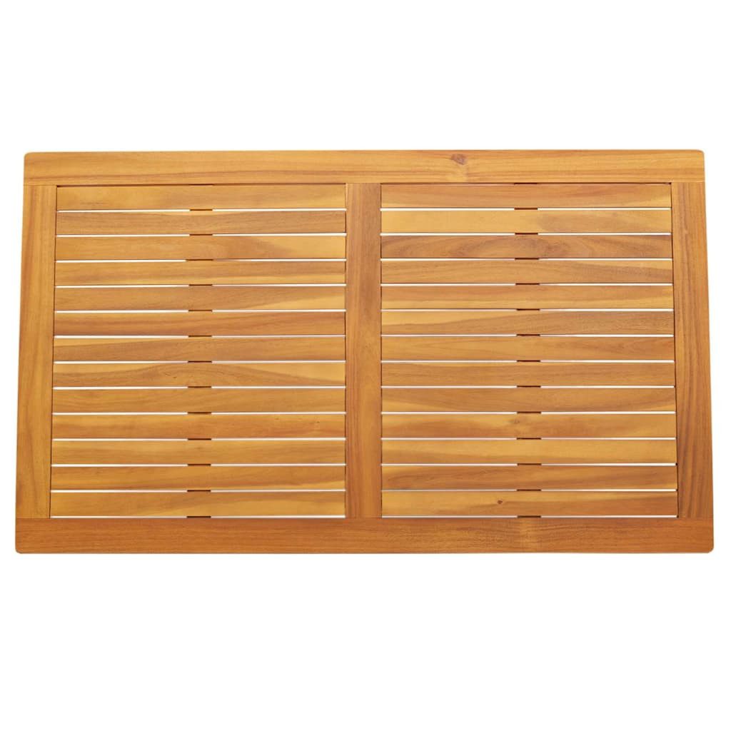 vidaXL Tischplatte Tischplatte Öl-Natur 120 x 70 x 2 cm Massivholz (1 St)