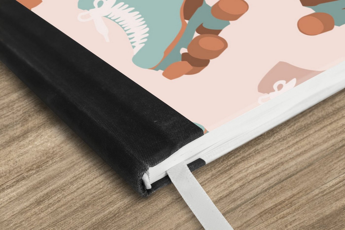 Thumbnail - MuchoWow Notizbuch Sommer - Rollerblades - Pastell, Notebook, Notizblock a5, Tagebuch, Journal Liniert