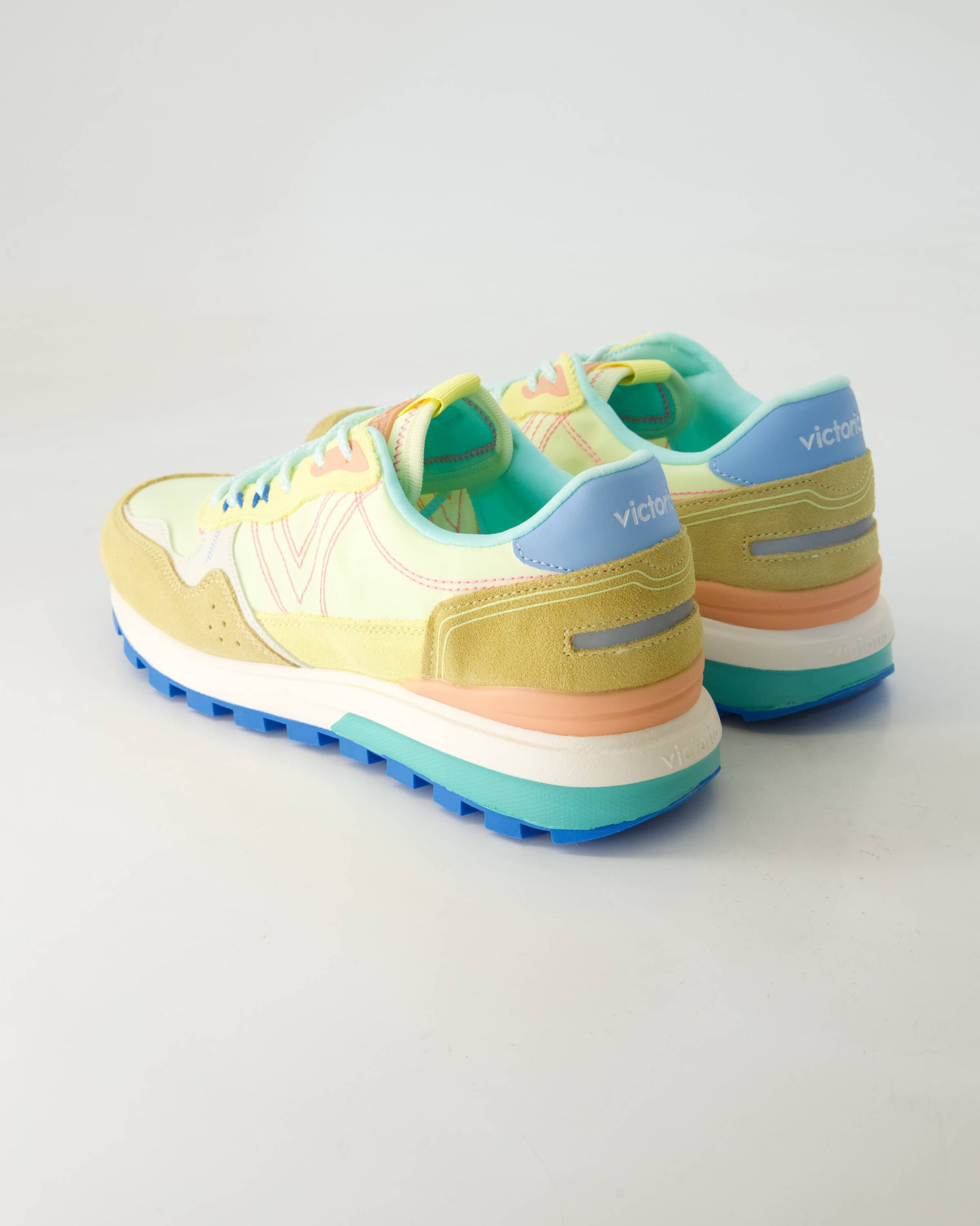 Victoria Luna Sneaker Obermaterial: Leder und Textil