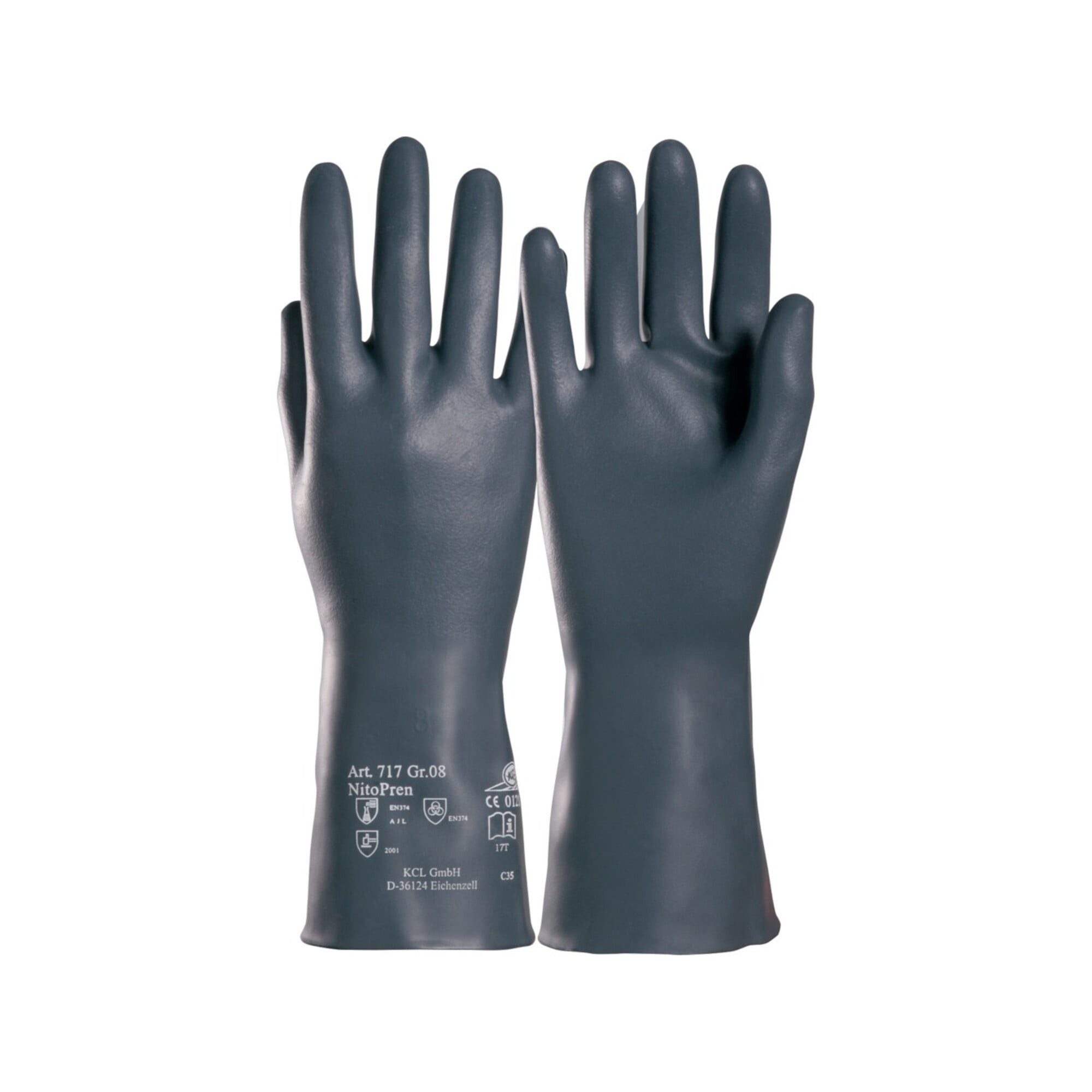 Honeywell Chemikalien-Schutzhandschuhe KCL Chemikalienschutz-Handschuh-Paar NitoPren 717 10 10 Stk