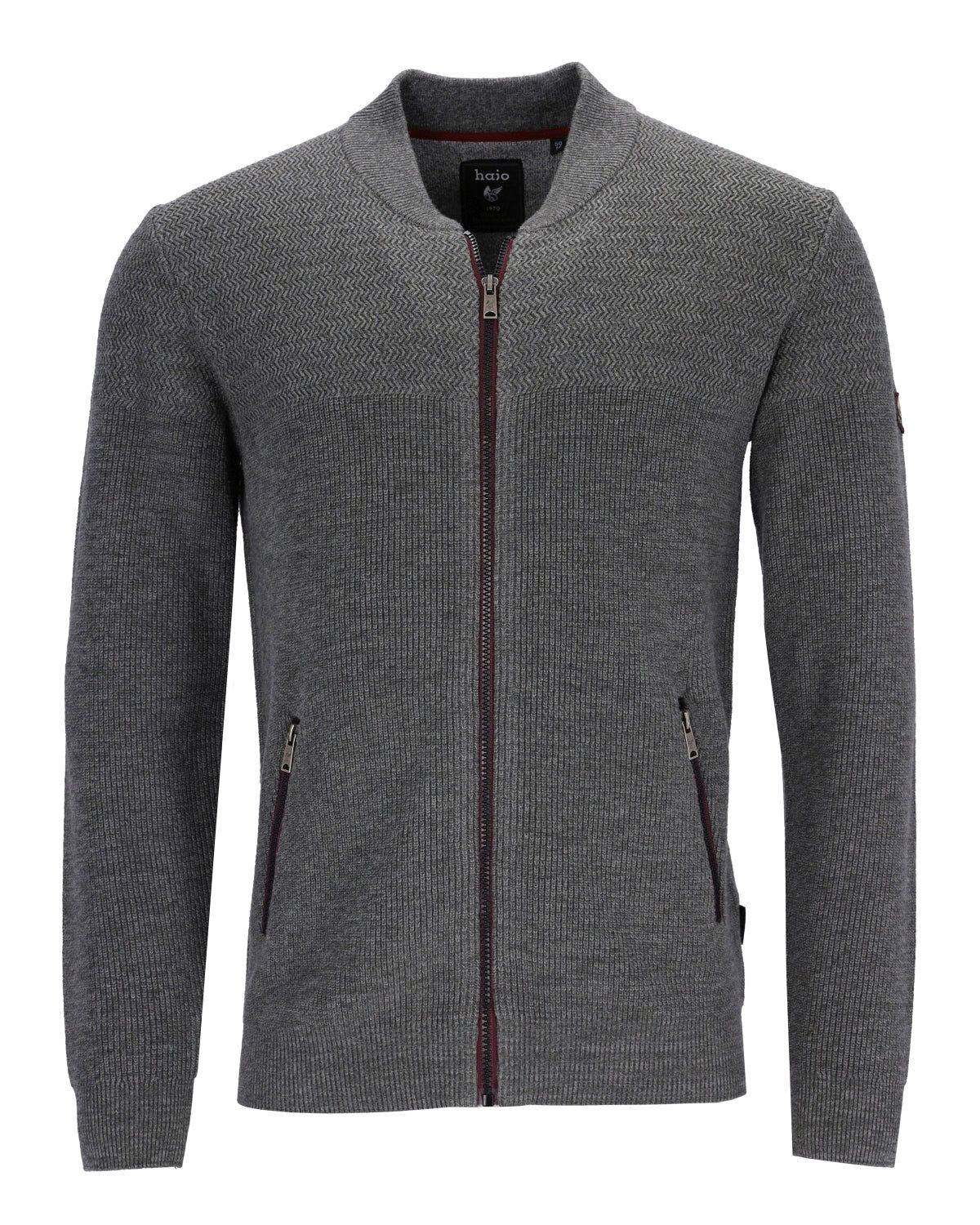 Hajo Strickjacke Strickjacke in Strukturmix allover günstig online kaufen