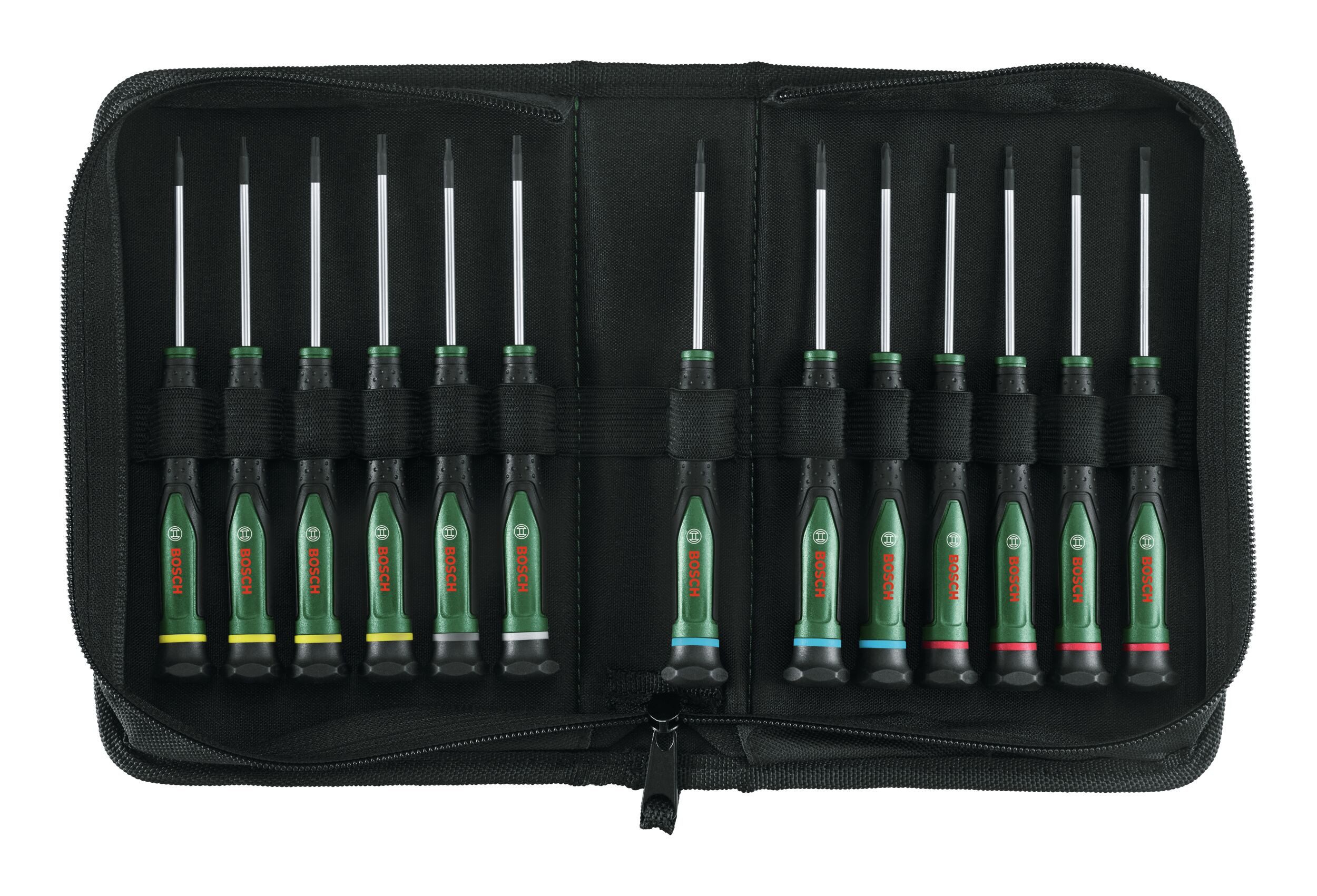 BOSCH Schraubendreher, (13 Teile), Handwerkzeug Präzisionsschraubendreher-Set, 13-teilig