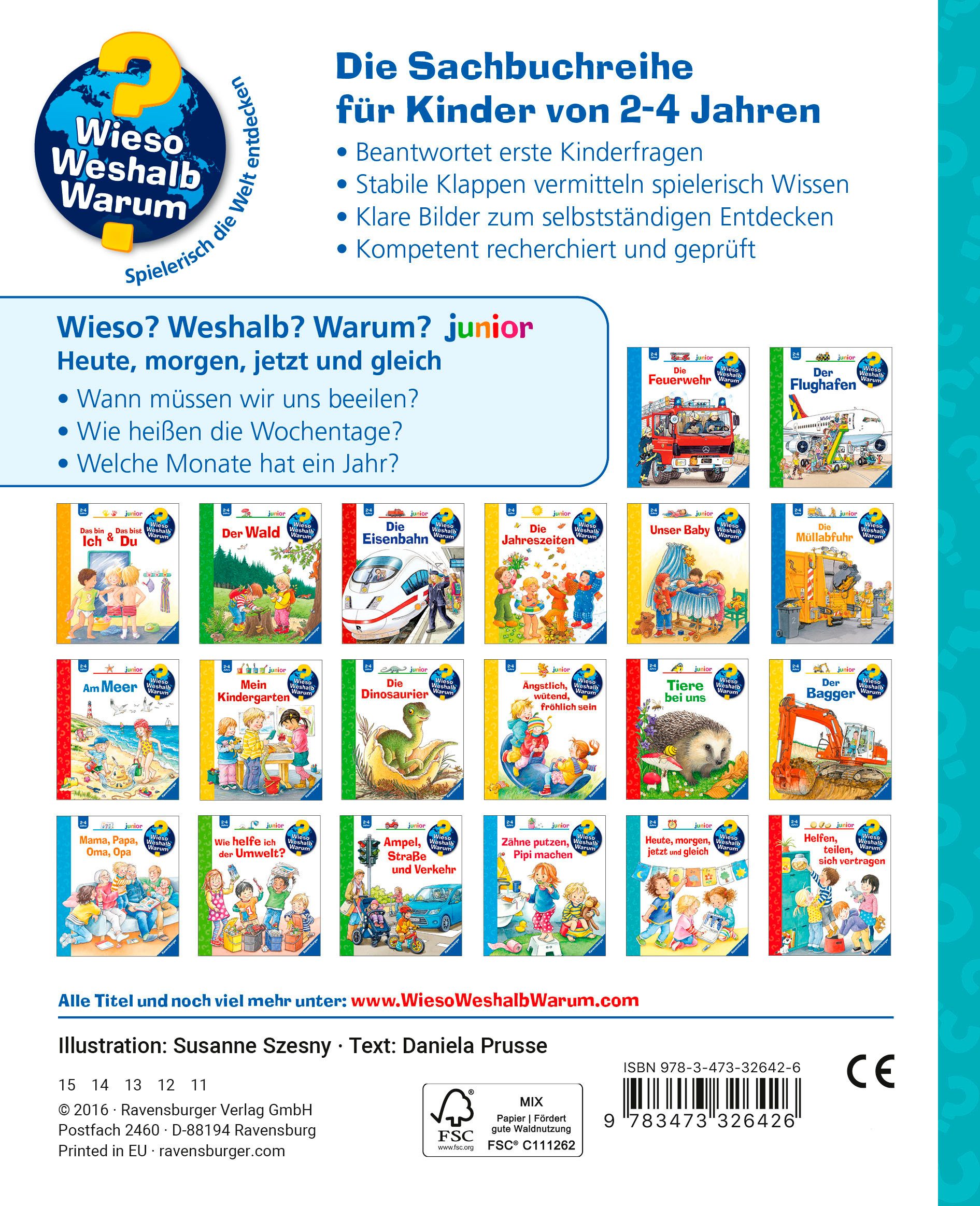 Wieso? Weshalb? Warum? junior Band 56 Heute, morgen, jetzt und gleich – Bild 2 von 5