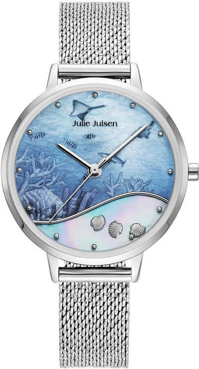 Julie Julsen Quarzuhr Ocean Silver, JJW1013SME
