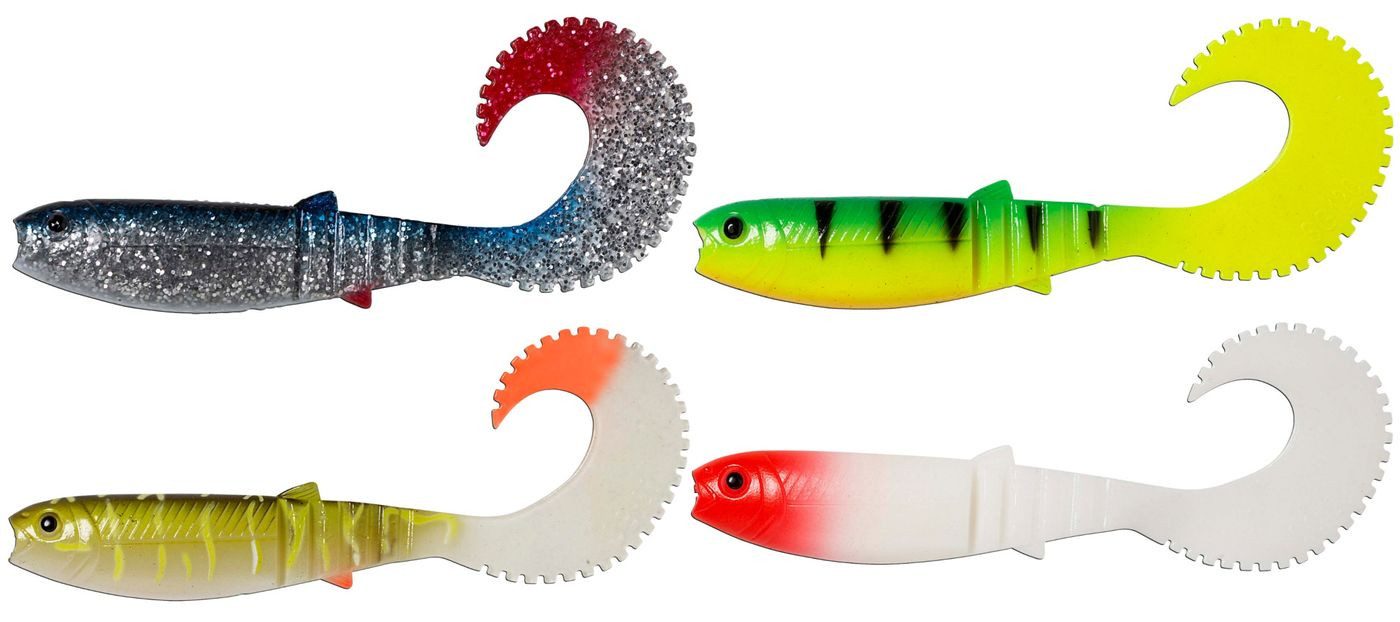 Savage Gear Kunstköder Savage Gear Cannibal Curl Tail - Gummiköder