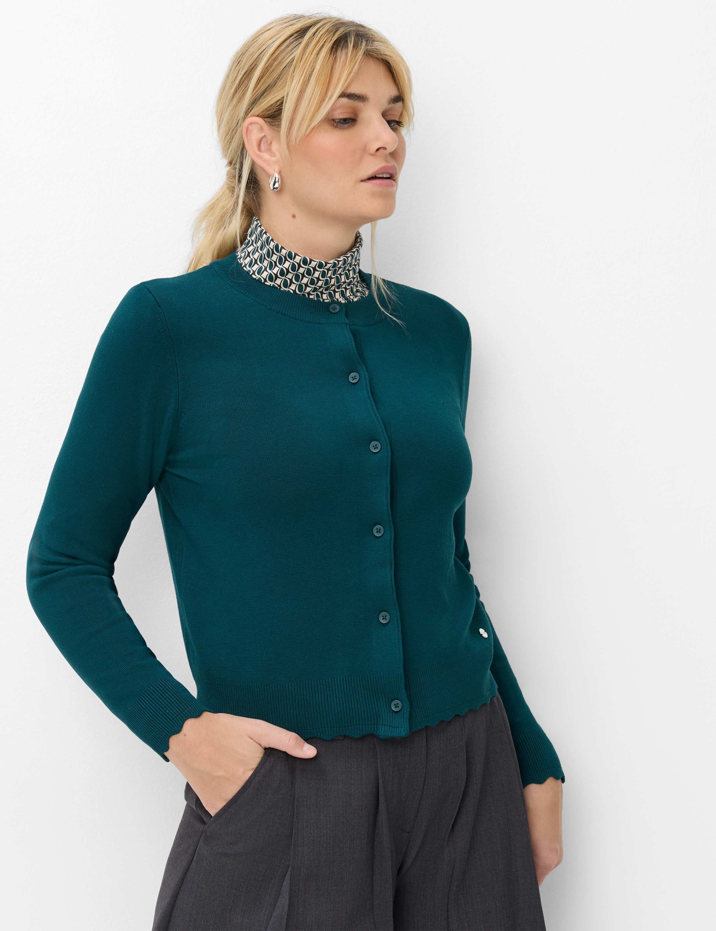 Brax Strickjacke Style ANN Easy Knit: Strickjacke im Viskosemix