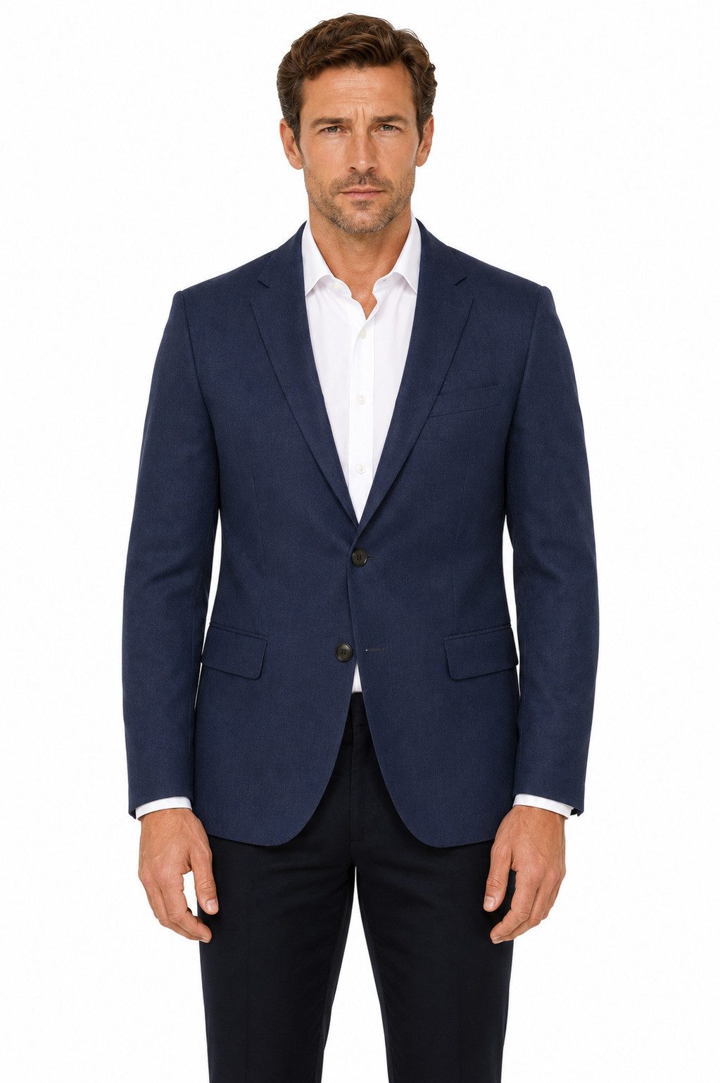 Guild Clothing Sakko Herren Sommer Sakko - Extra Slim Fit Leinensakko, Halbgefüttert, Atmungsaktiv, Elegantes Freizeit
