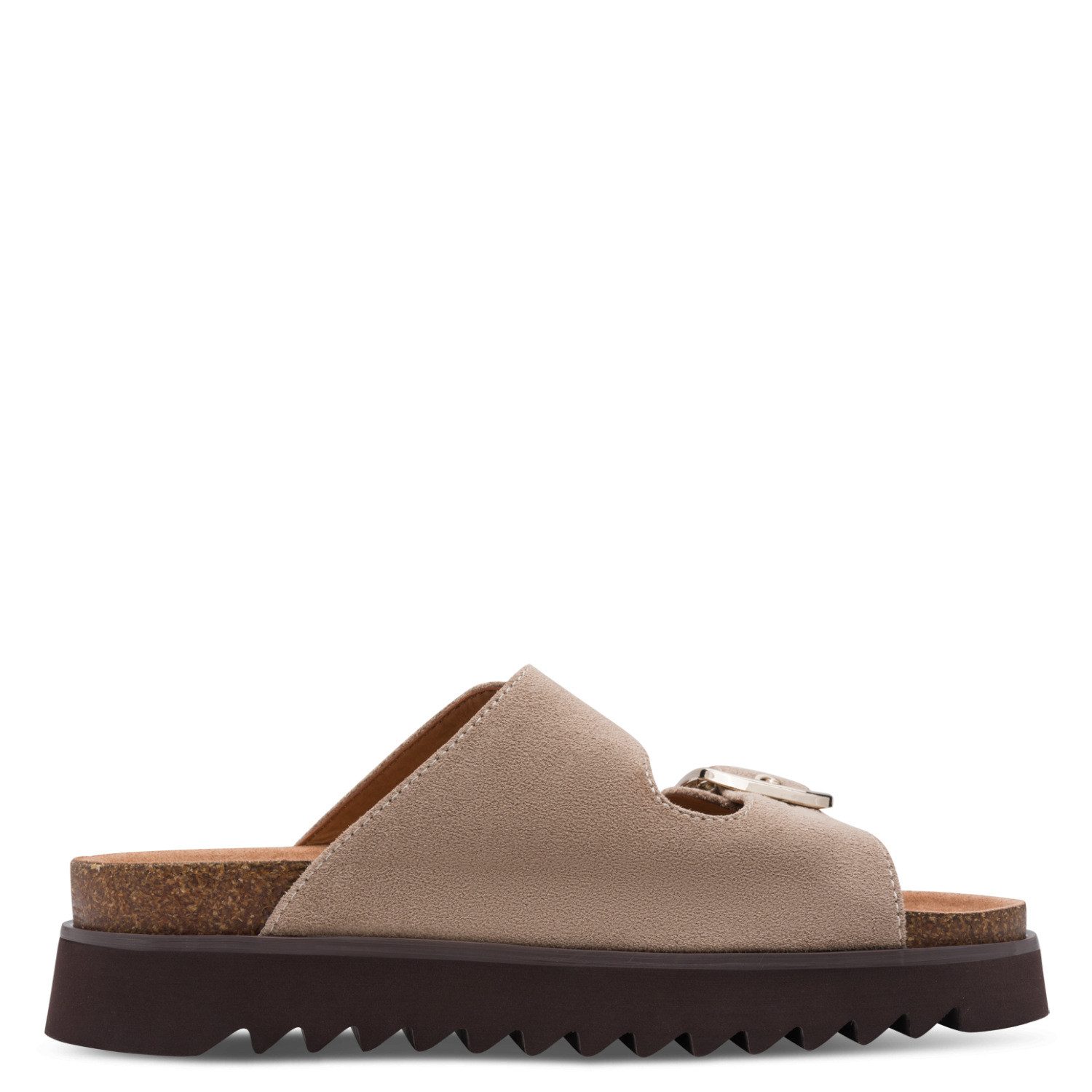 Tamaris Pantolette Sommerschuh, Schlupfschuh mit Anhänger und Zierperlen