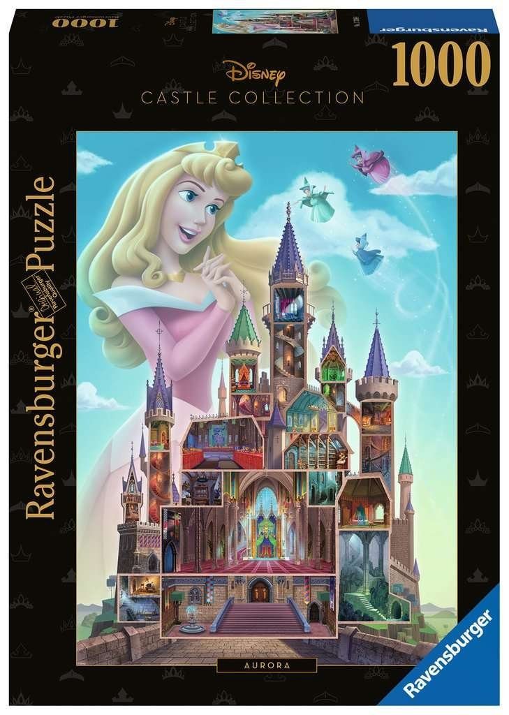 Puzzle Ravensburger 17338 Disney Castles: Aurora 1000 Teile Puzzle
