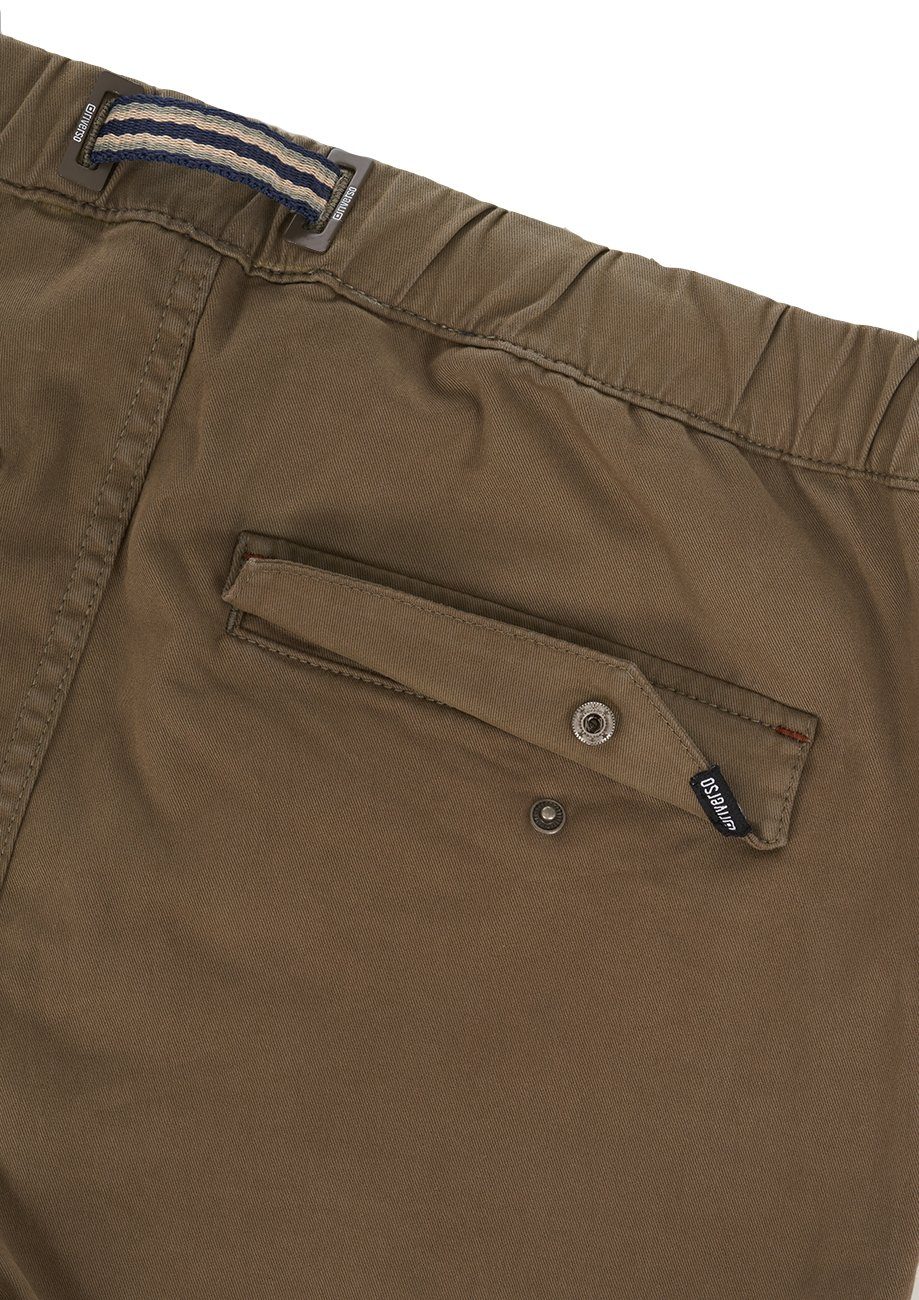 riverso Chinohose Herren Stoffhose RIVMalte Slim Fit Stretch Freizeithose mit Gürtel