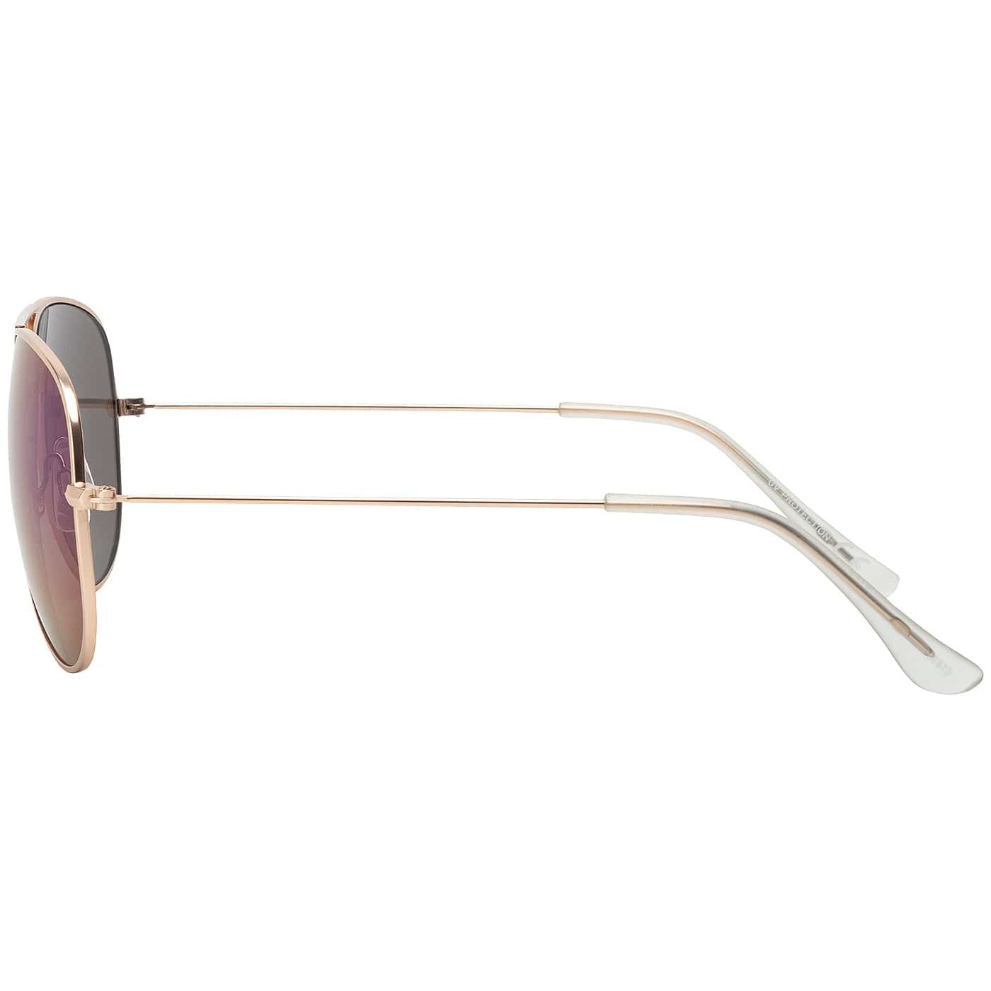 BEZLIT Eyewear Pilotenbrille Damen Herren Piloten Sonnenbrille mit Metallrahmen (1-St) mit schwarzen Linsen