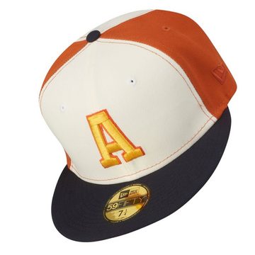 New Era Fitted Cap 59Fifty LIGATURE Houston Astros chrome