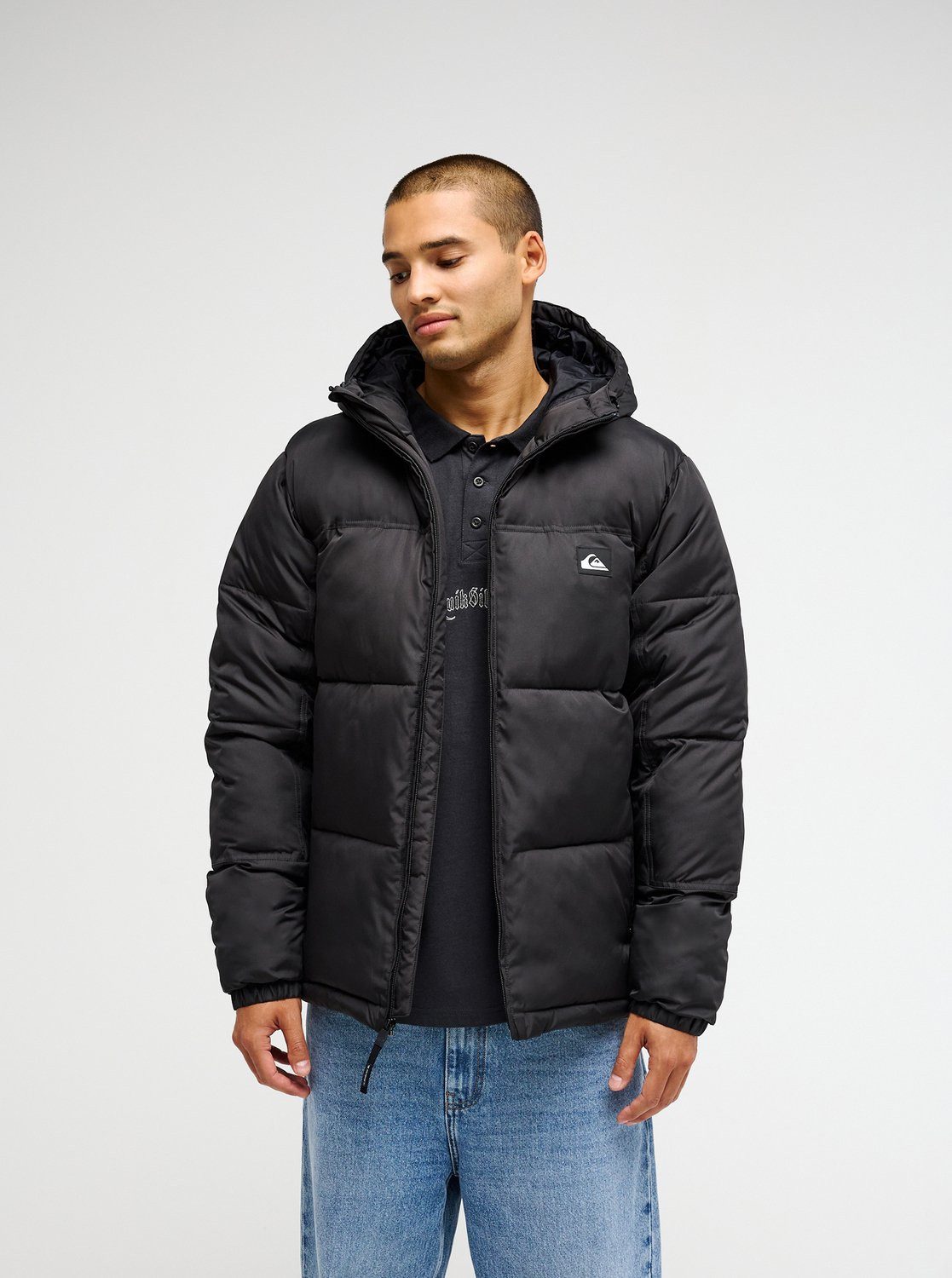 Quiksilver Steppjacke COLD DAYS HOODIE mit sportlichem Stil, für Alltag und Freizeit, in lässiger Optik