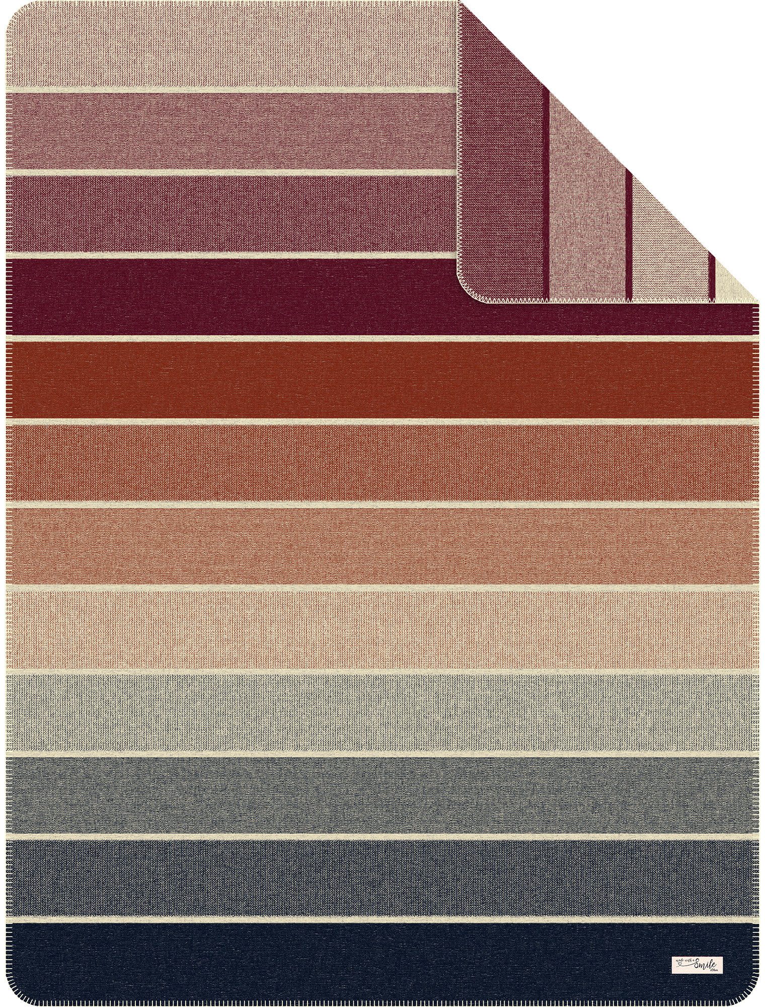 Wohndecke Wohndecke, s.Oliver, Baumwollmischung Streifen günstig online kaufen