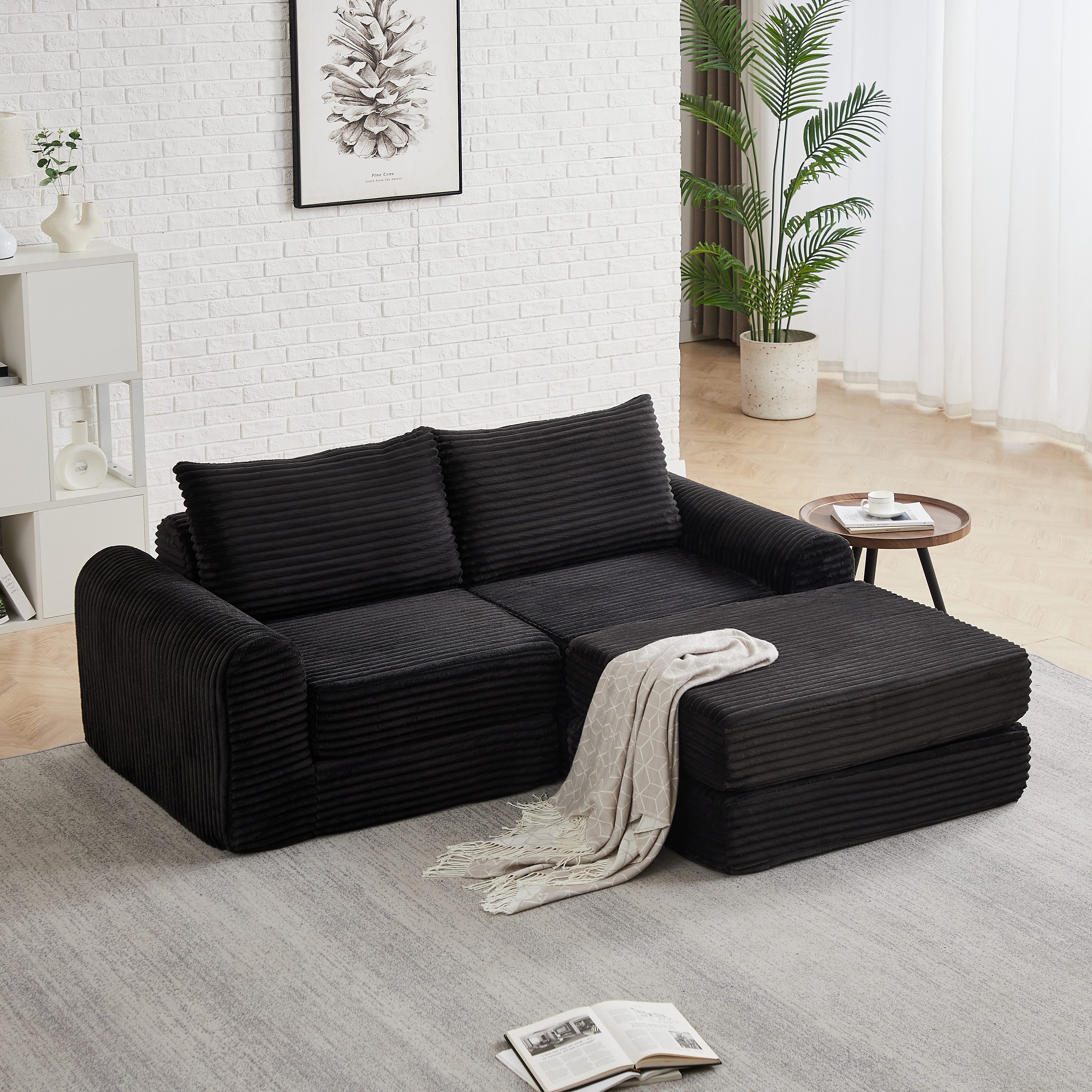 OKWISH Schlafsofa Modular Sofa, flexible Module 1 Teile