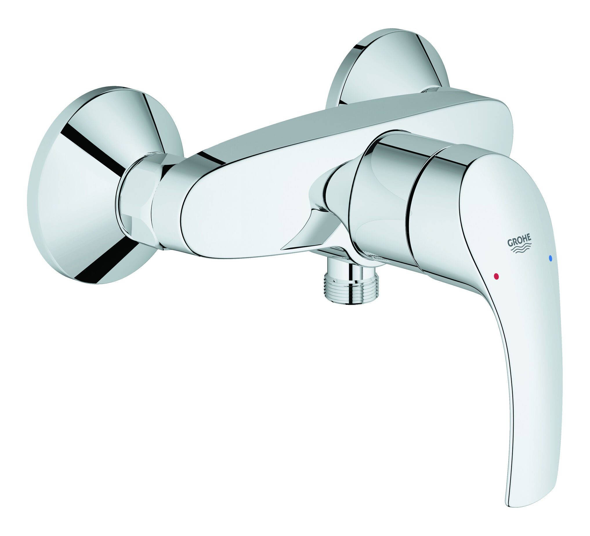 Grohe Duscharmatur Eurosmart Einhand-Brausebatterie - Chrom günstig online kaufen
