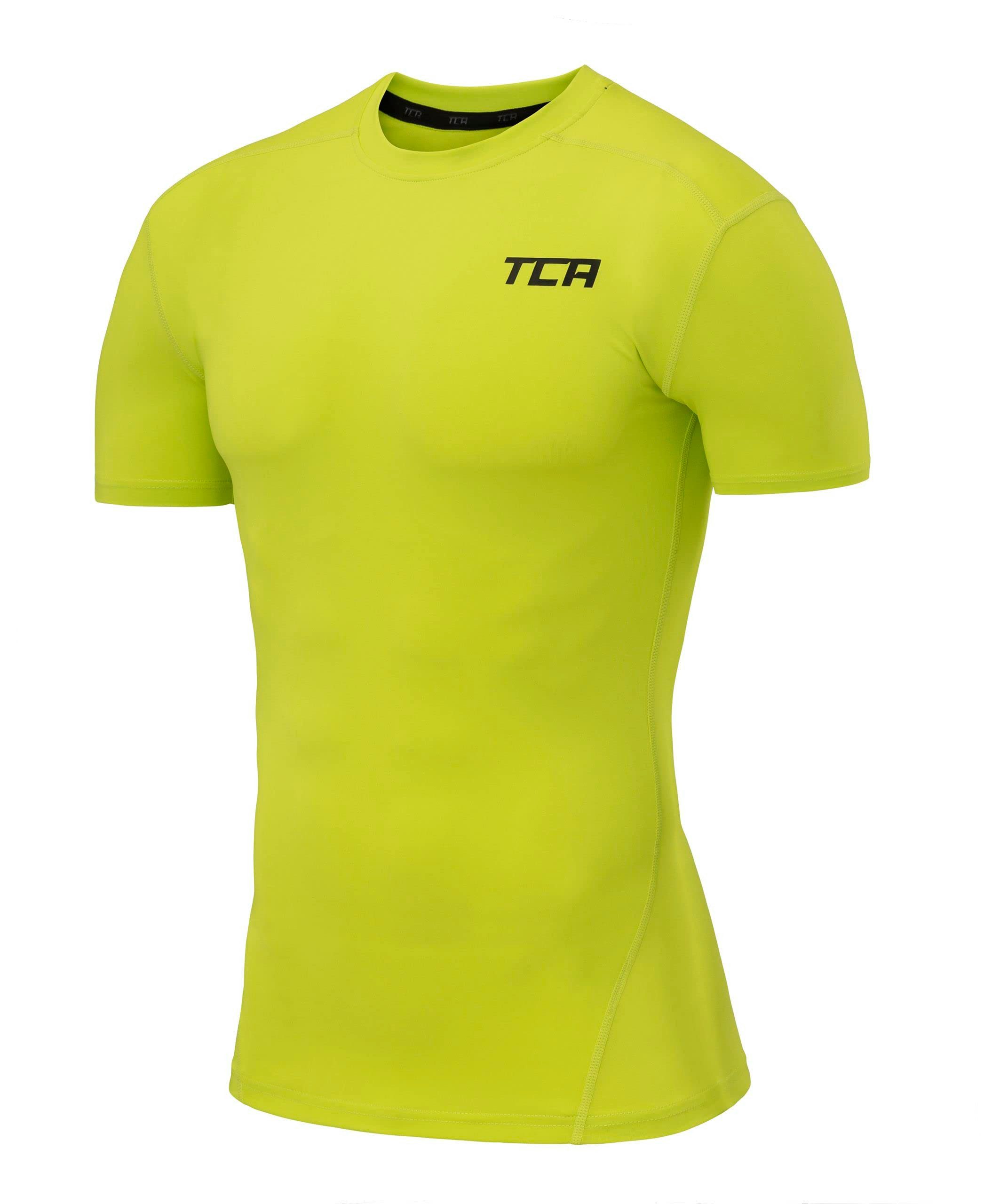 TCA Funktionsunterhemd Jungen Pro Performance Shirt, Thermo, schnelltrocknendes Sportshirt