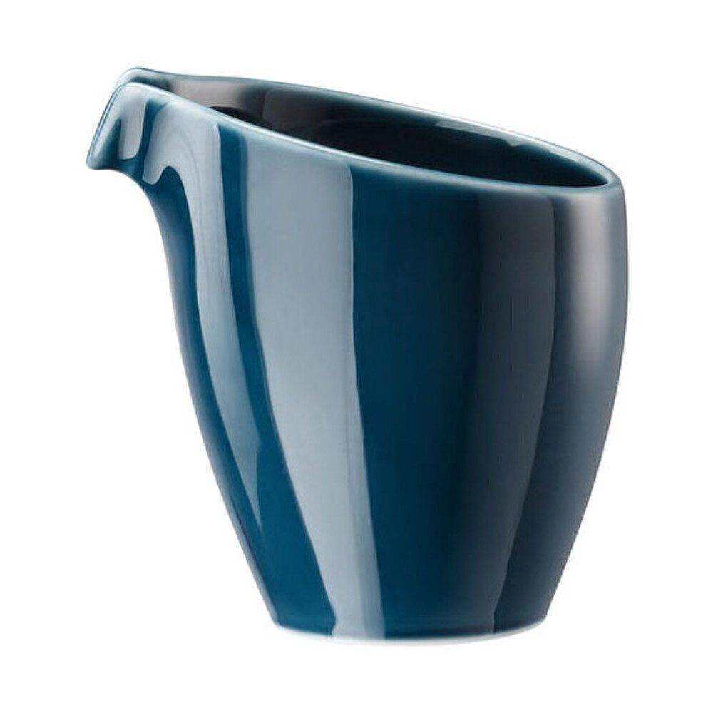 Rosenthal Milchkännchen Milchkännchen 0,15 l Junto Ocean Blue, 0.15 l, Milchkännchen, Ø9,5cm, Porzellan, blau