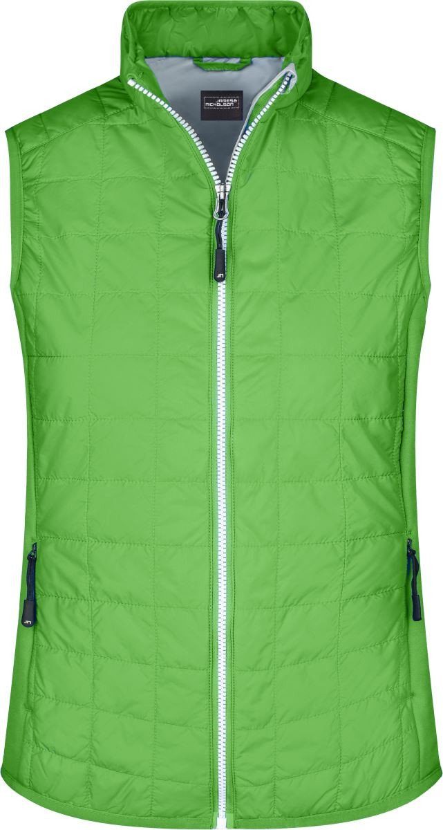 Steppweste James & Nicholson JN 1113 Damen Hybrid Gilet