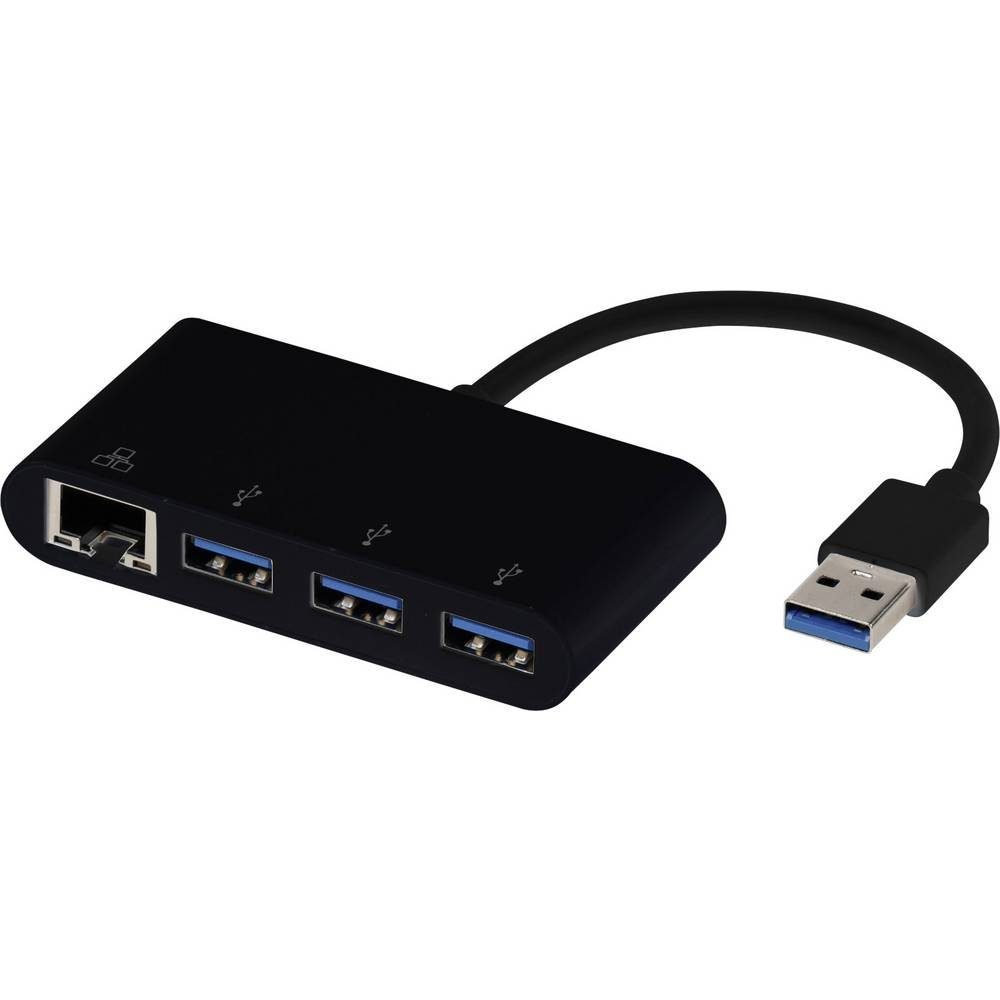 Vivanco »USB Type-A Netzwerk Adapter + HUB« USB-Adapter online kaufen | OTTO