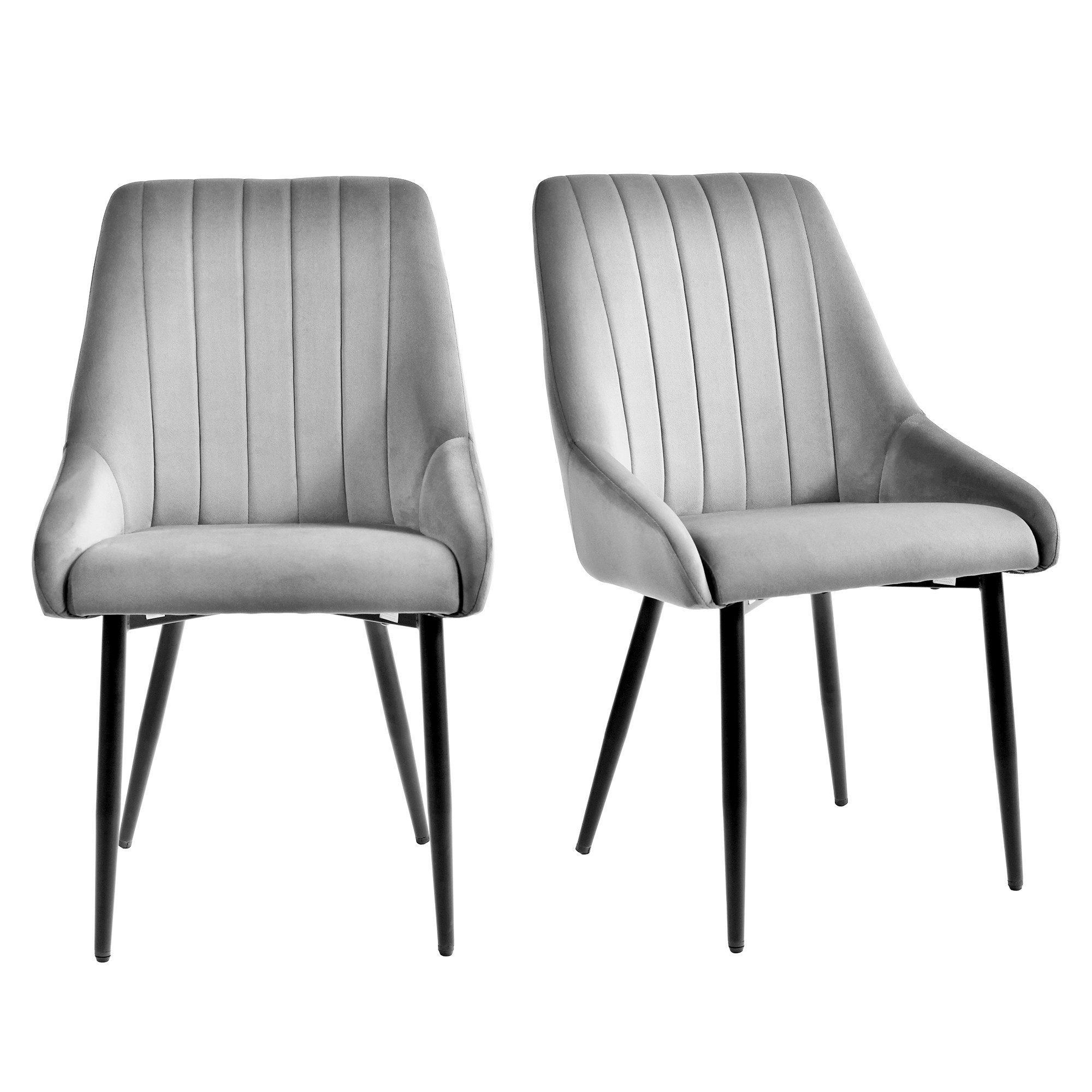 Duhome Esszimmerstuhl (8066C), 2er Set Esszimmerstuhl Polsterstuhl Stoff Sa günstig online kaufen