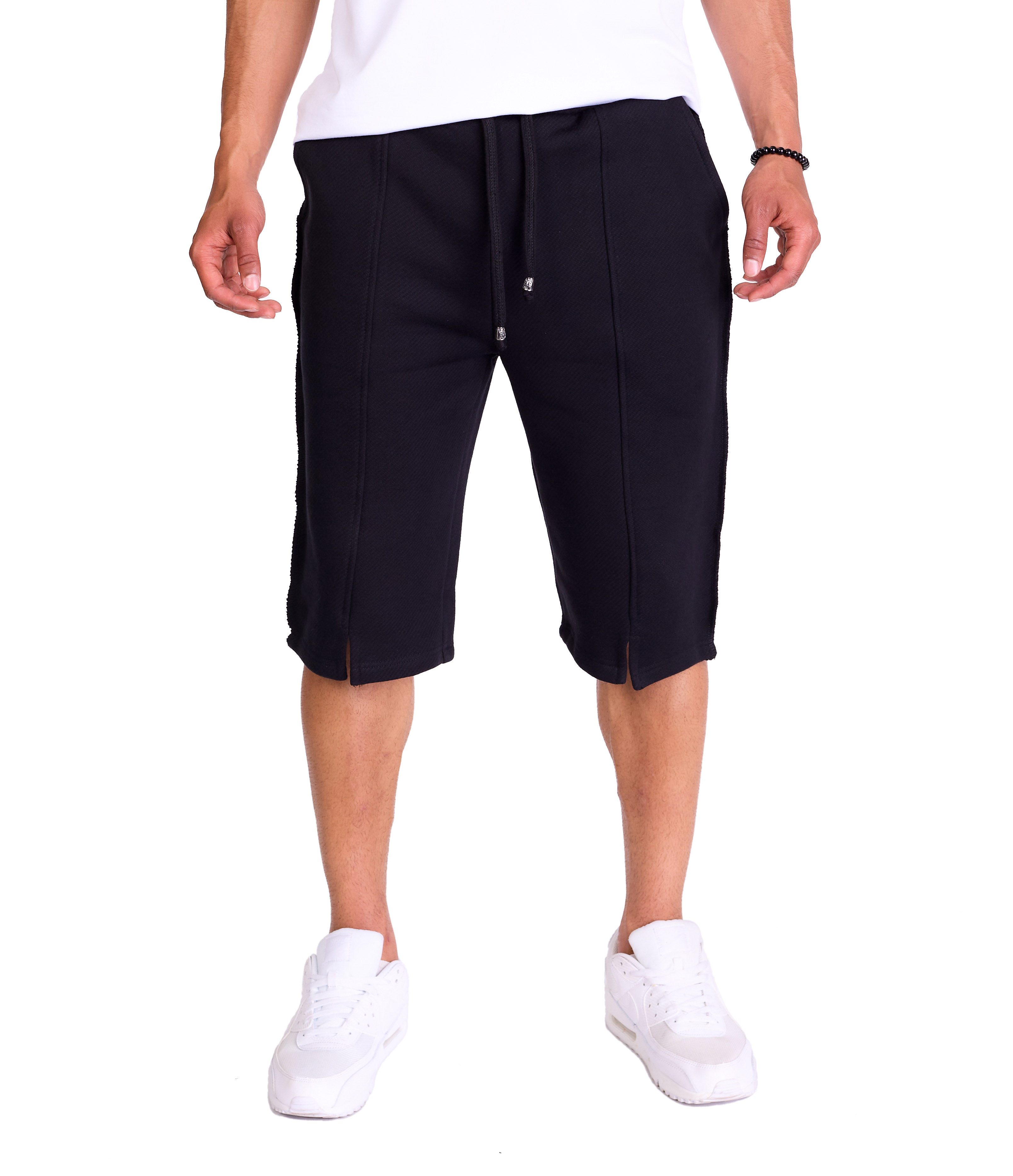 KINGZ Sweatshorts Herren Sweatpant Short Sommer Bermuda