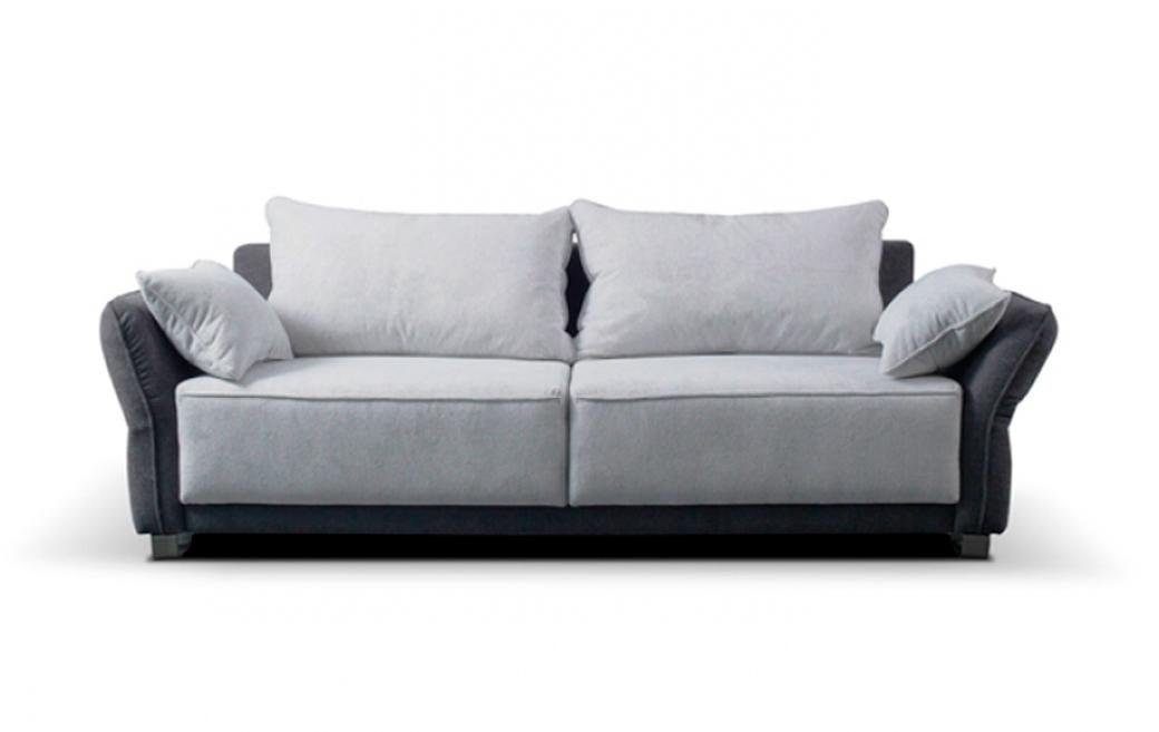Made Couch Sitzer Dreisitzer Europe JVmoebel 1 Grau Gelb 3 Design 3-Sitzer in Sofa Bettfunktion, Teile, Polstersofa