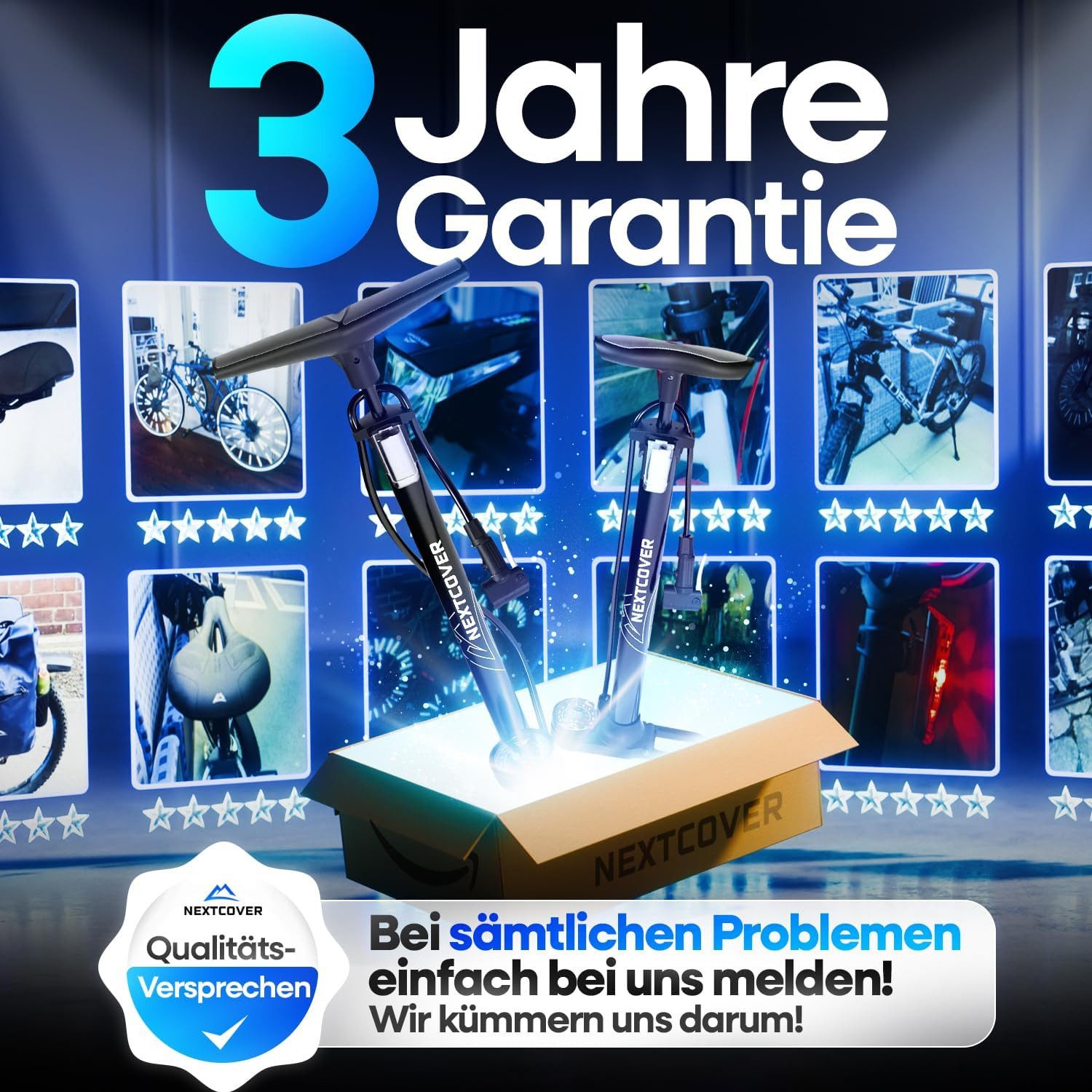 Nextcover Fahrradpumpe Nextcover Fahrradpumpe