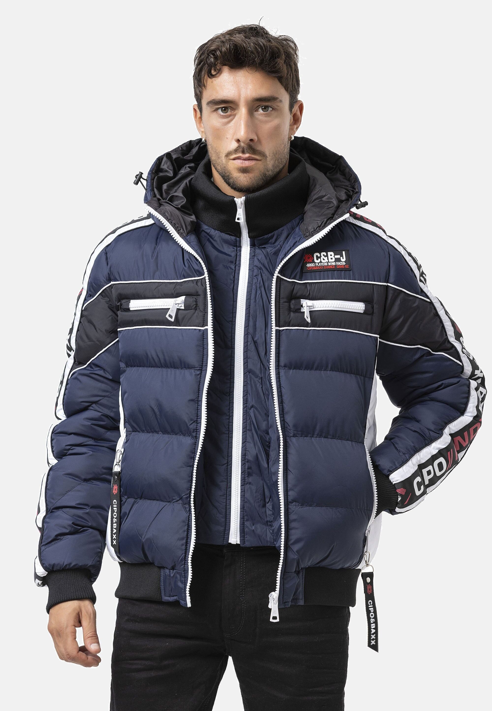 Cipo & Baxx Winterjacke CM226 funktional, günstig online kaufen