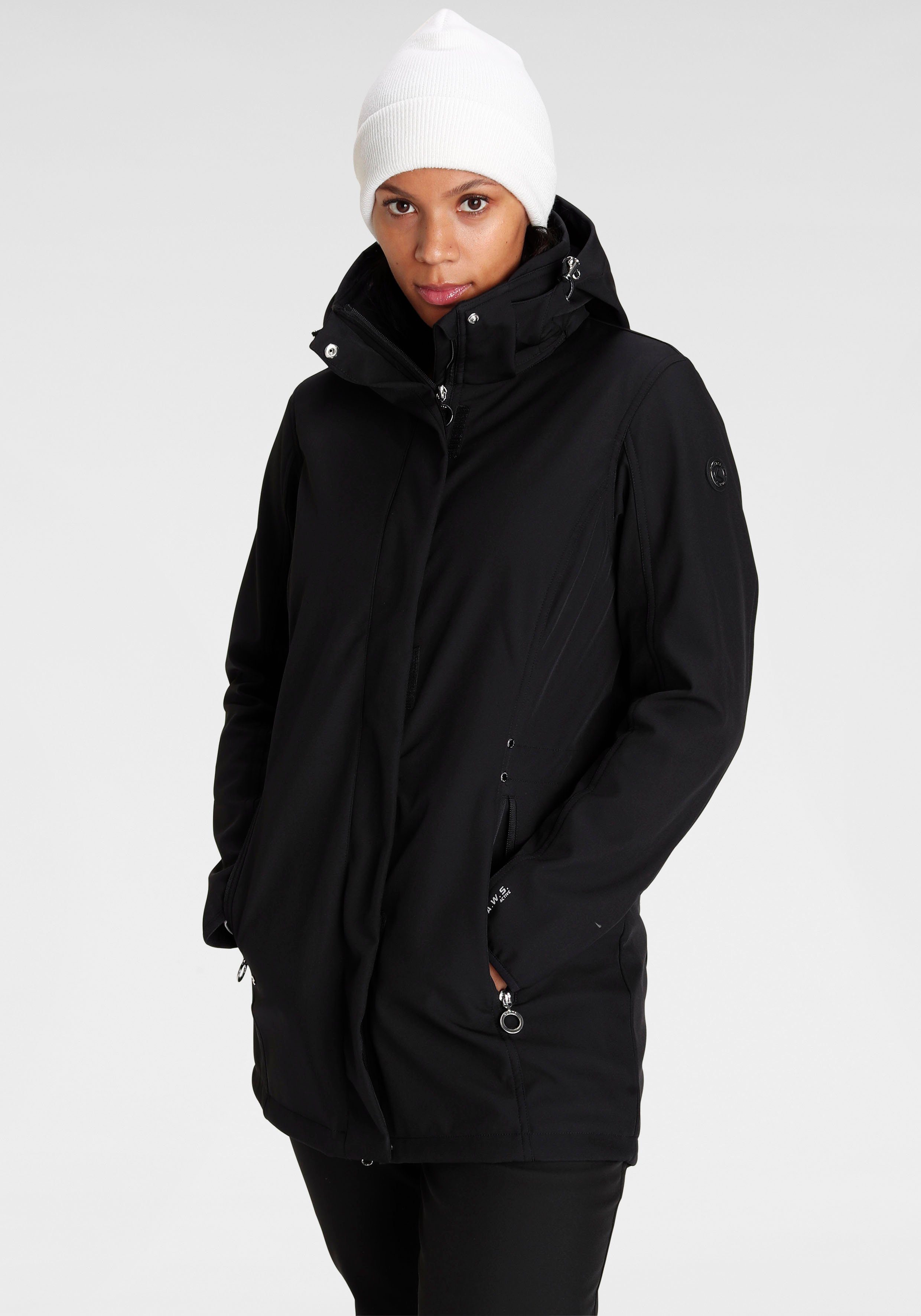 schwarz GUNDBY Softshelljacke Luhta