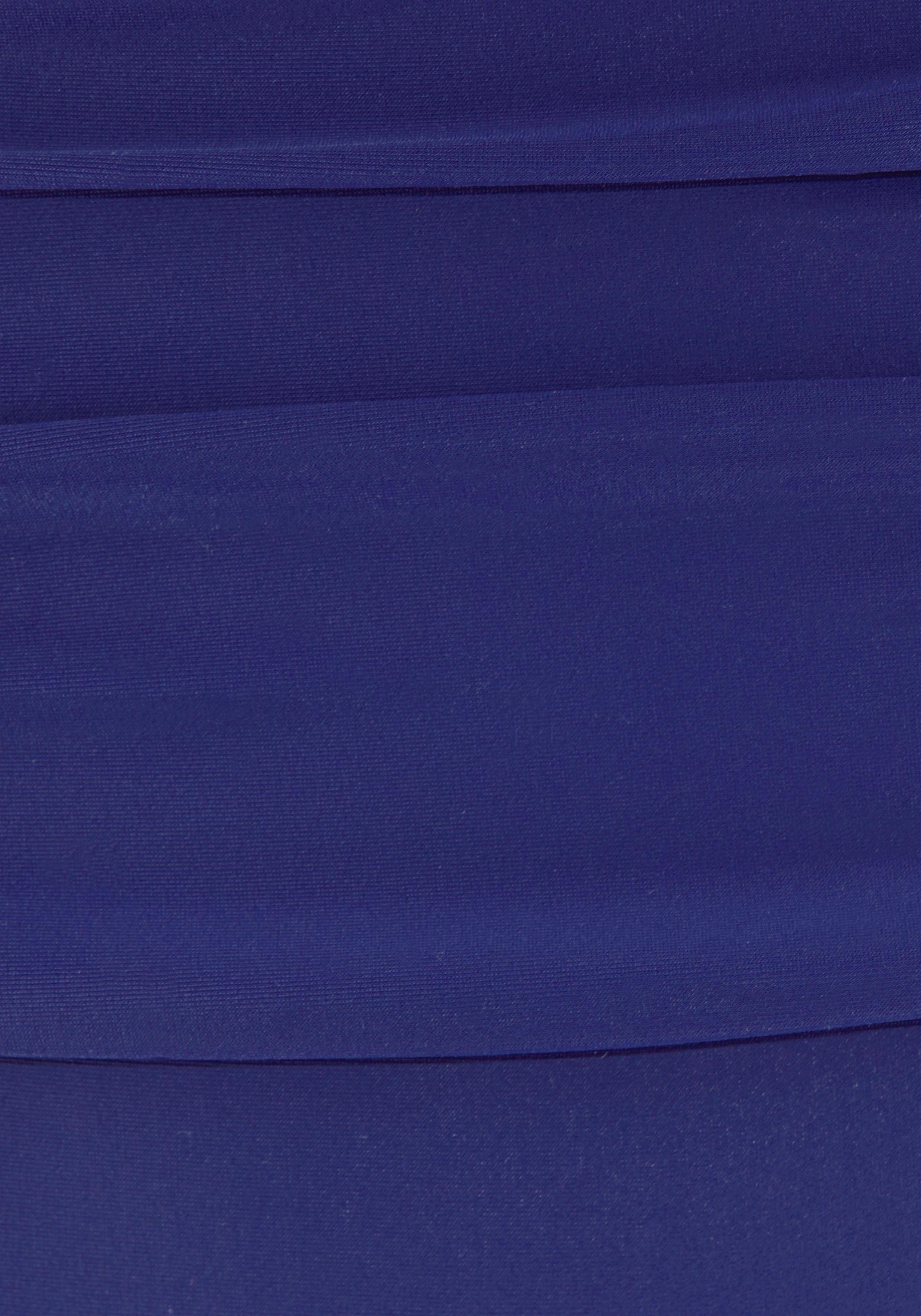 LASCANA Badeanzug Saphir mit Raffungen und Shaping-Effekt