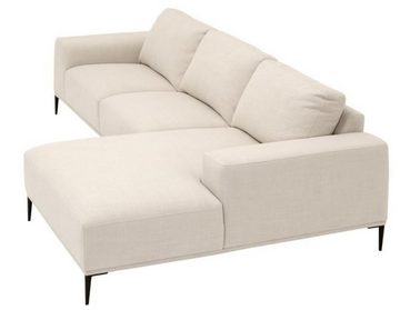 Casa Padrino Loungesofa Luxus Lounge Sofa Naturfarbig 285 x 164 x H. 80 cm - Luxus Kollektion