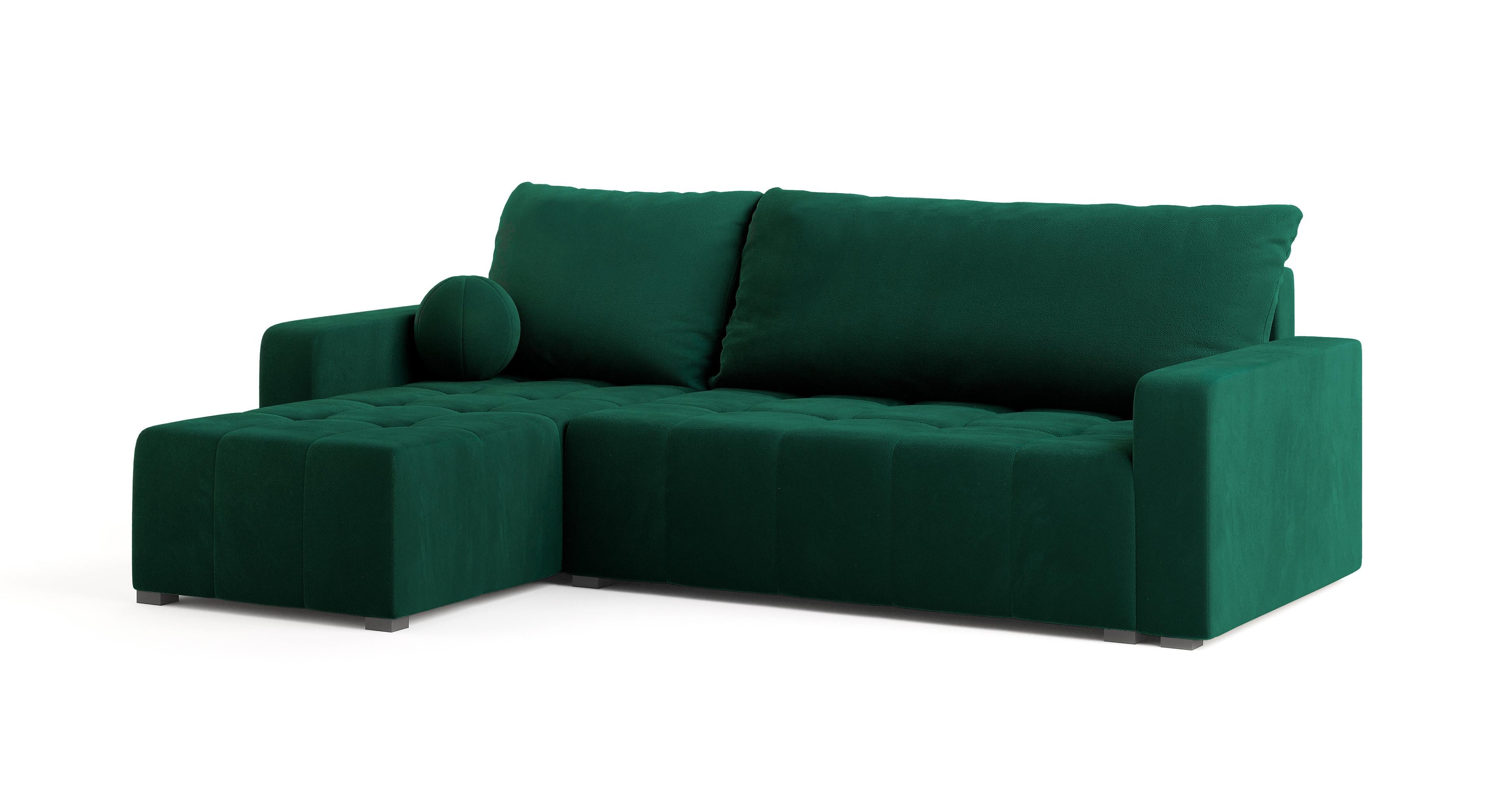 Masseno Ecksofa VOLIRA mit Schlaffunktion L-Form, Sofa mit Bettkasten günstig online kaufen