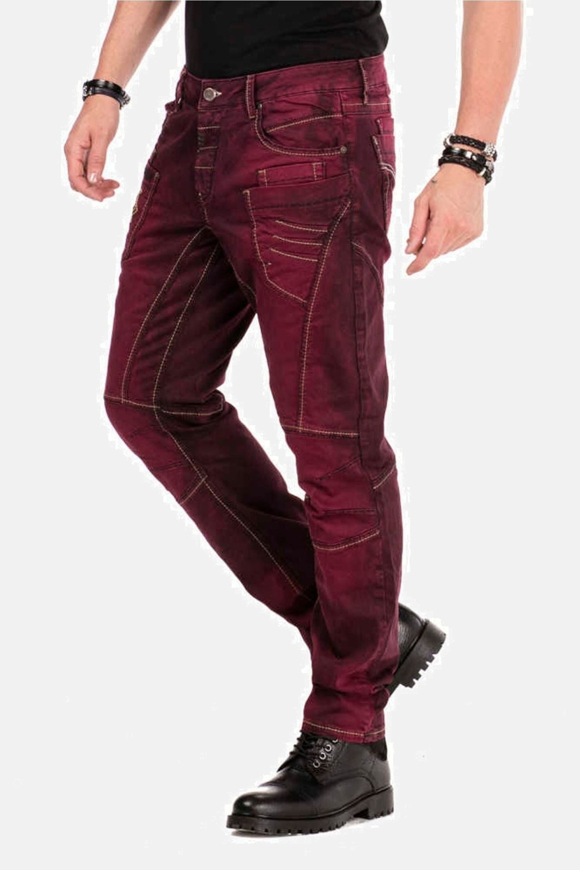 Cipo & Baxx Slim-fit-Jeans Jeans im Antique-Look, CD-479