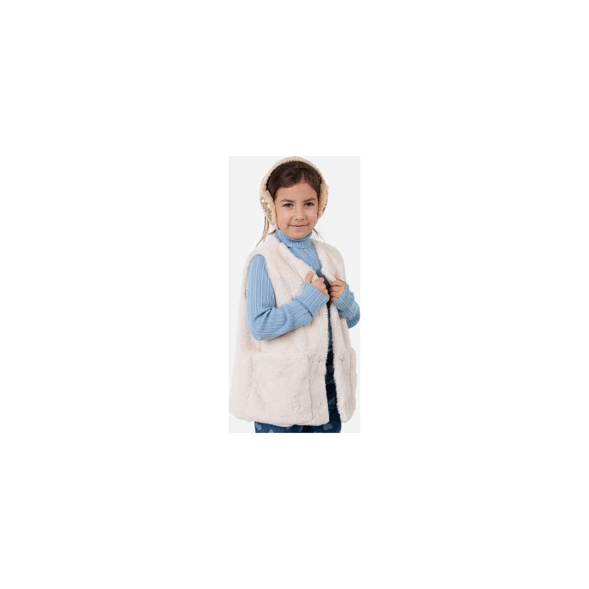 Barts Beanie Wow Earmuffs Kuschelige Ohrenschützer mit Pailletten, verstellbar für Kinder und