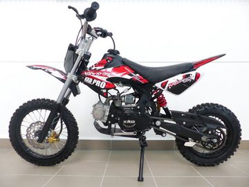 KXD Dirt-Bike KXD Dirt Bike 125ccm 14/12 Zoll Cross Vollcross Pocketbike Pit Enduro