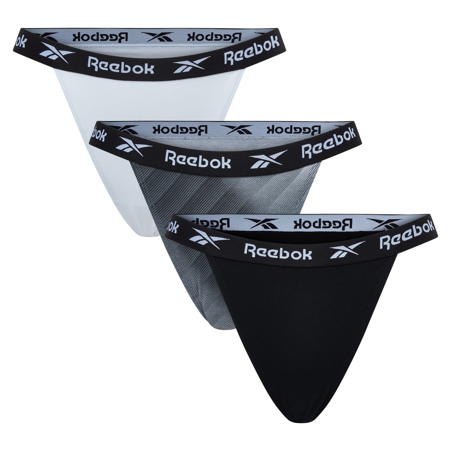 Reebok Slip KATHY (3er Pack) atmungsaktiv, basic, eng, bequem, breiter Bund günstig online kaufen