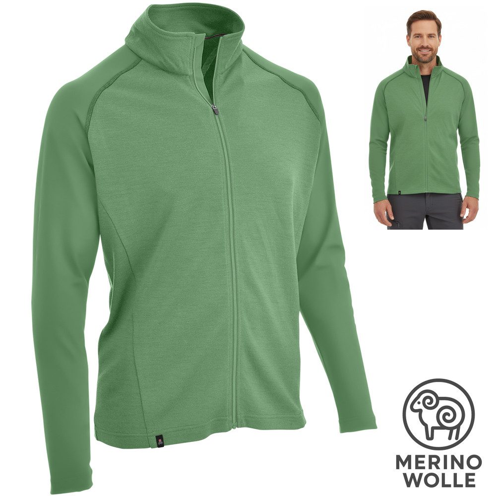 Maul Trekkingjacke MERINOWOOL - Herren Maul Wolljacke Merino Jacke Translar günstig online kaufen