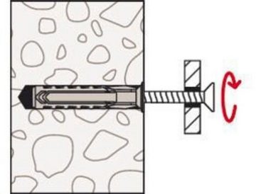Fischer Klemmen Fischer Deutschl. Dübel SX Plus SXPlus5x25SK(VE20)