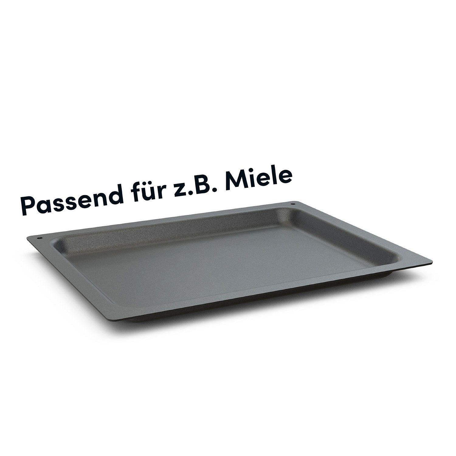 Hoffmann Germany Backblech Backplatte Aluguss passend für z.B. Miele – Made in Germany, Aluguss, (1-St., 1x Backplatte 447x360 mm), Antihaft, kein Backpapier nötig, backofenfest bis 250°C