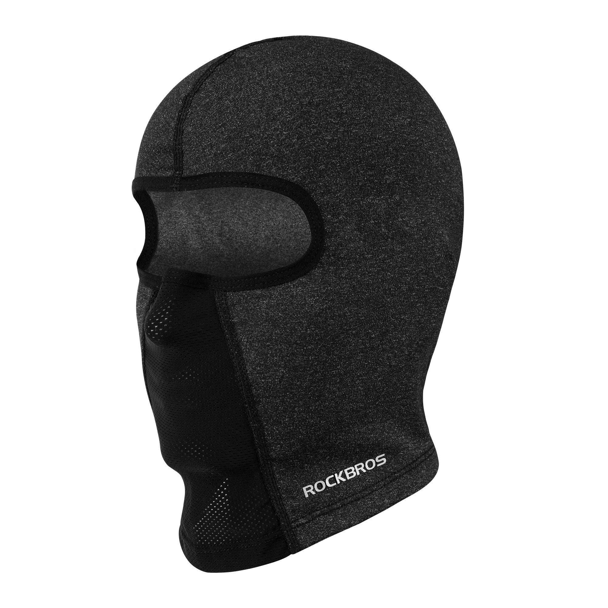 ROCKBROS Sturmhaube Motorrad Skimaske Sturmmaske Warm Fahrrad Winddicht 54-62CM