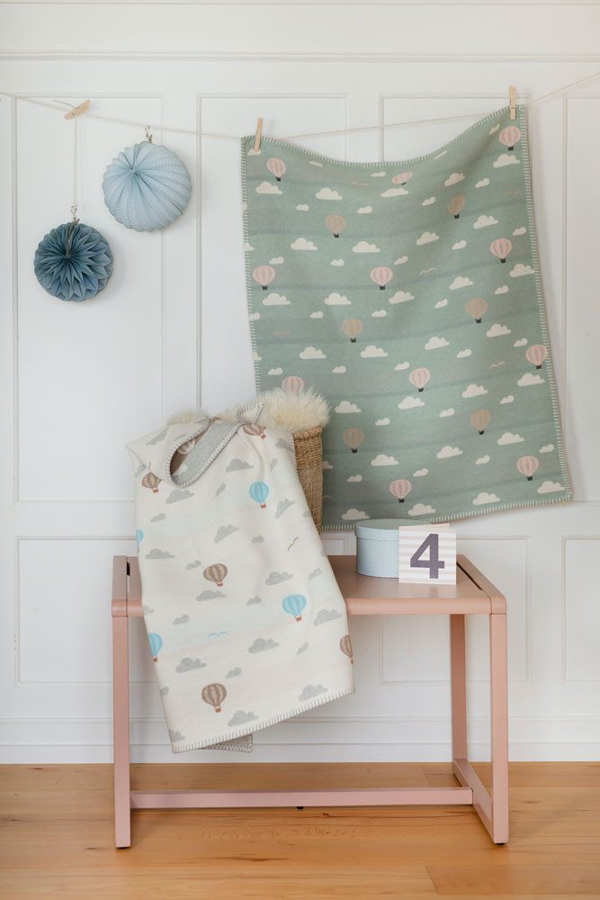 Babydecke Lena 'Ballons' 70 x 90 günstig online kaufen