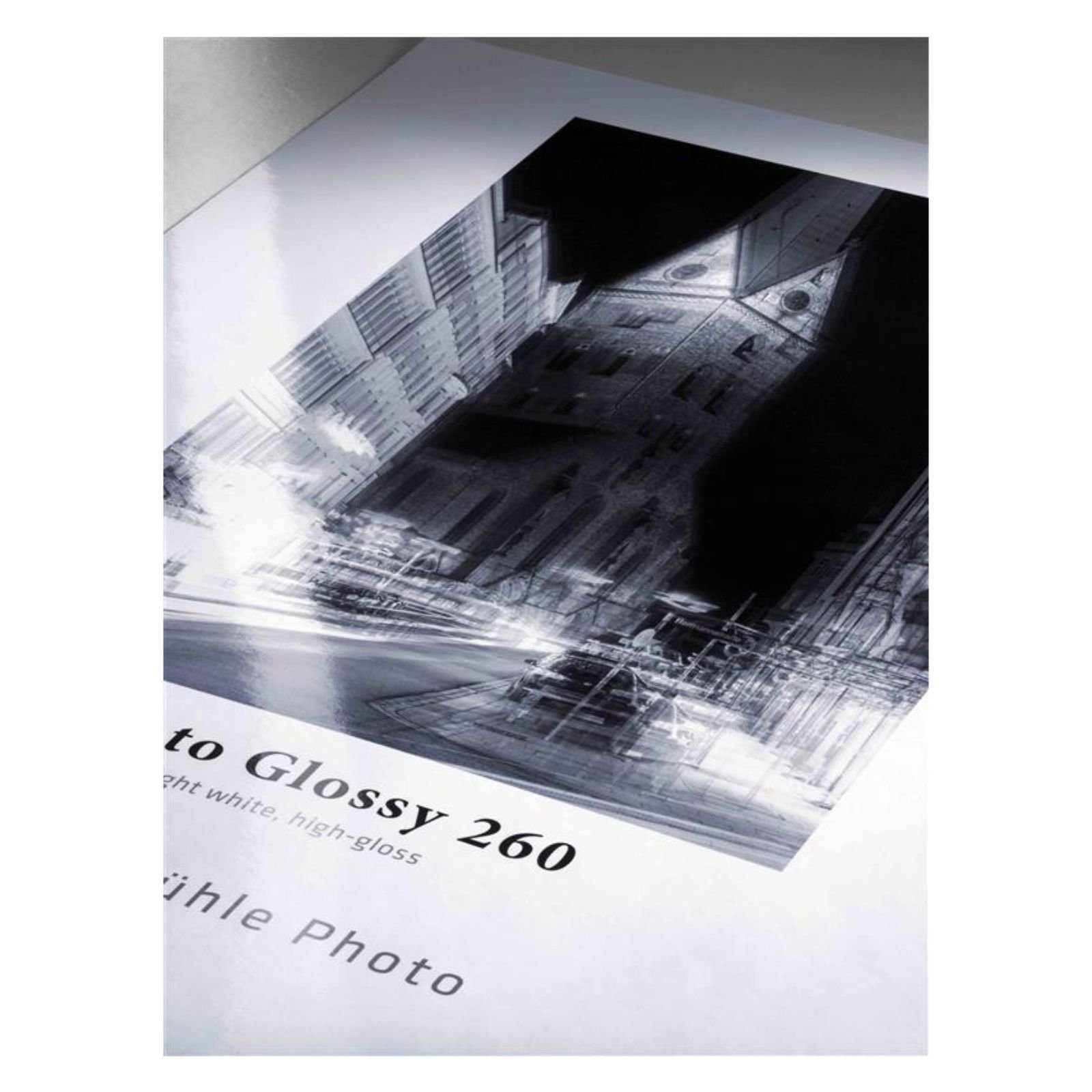 Glossy - A3+ 260 25 Hahnemühle g/m² - Blatt DIN Photo Inkjet-Papier Zeichenkohle -